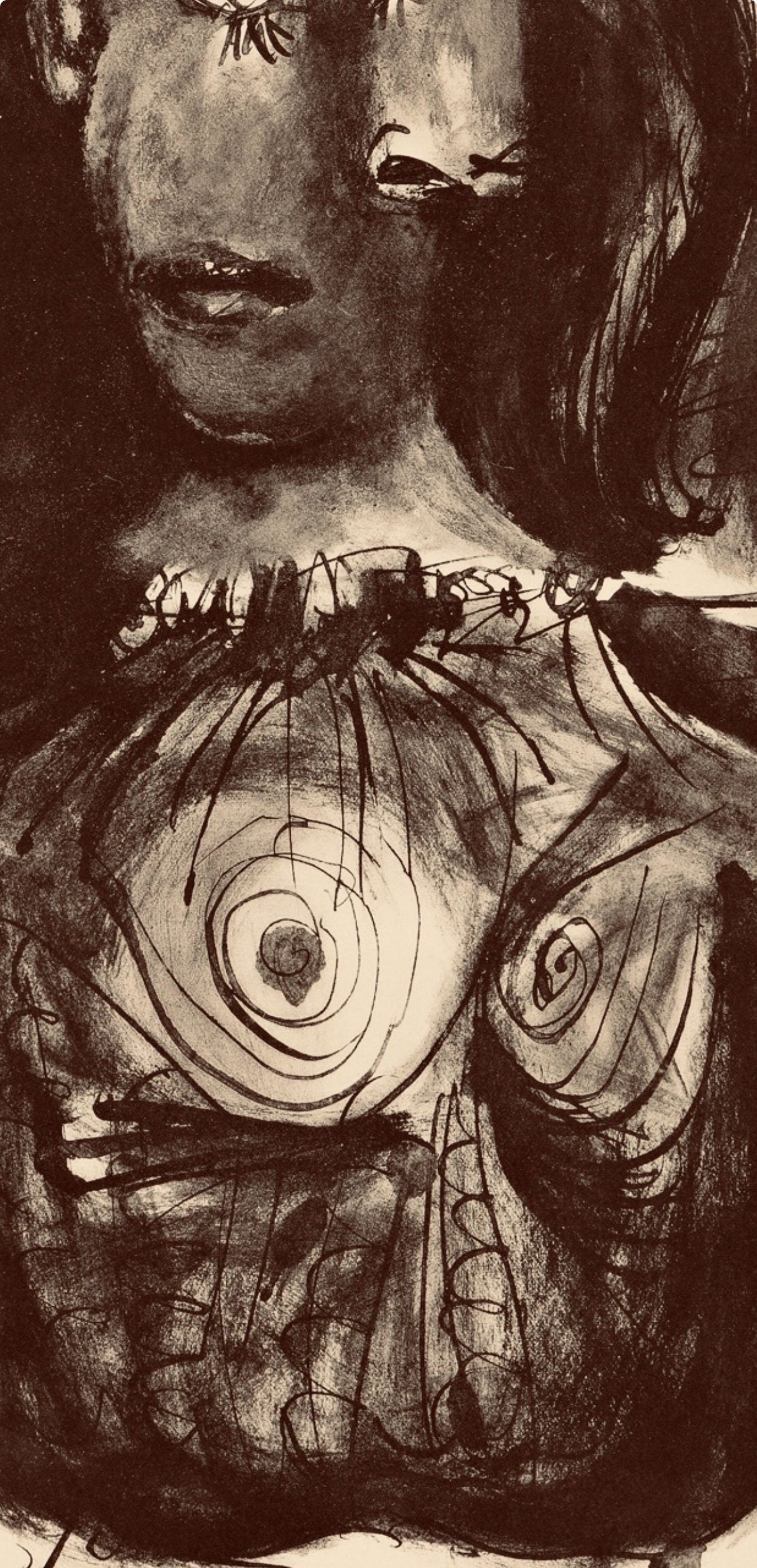 Pablo Picasso, Composition, Carnet de dessins de Picasso, Cahiers d’Art, Limited Edition Lithograph
