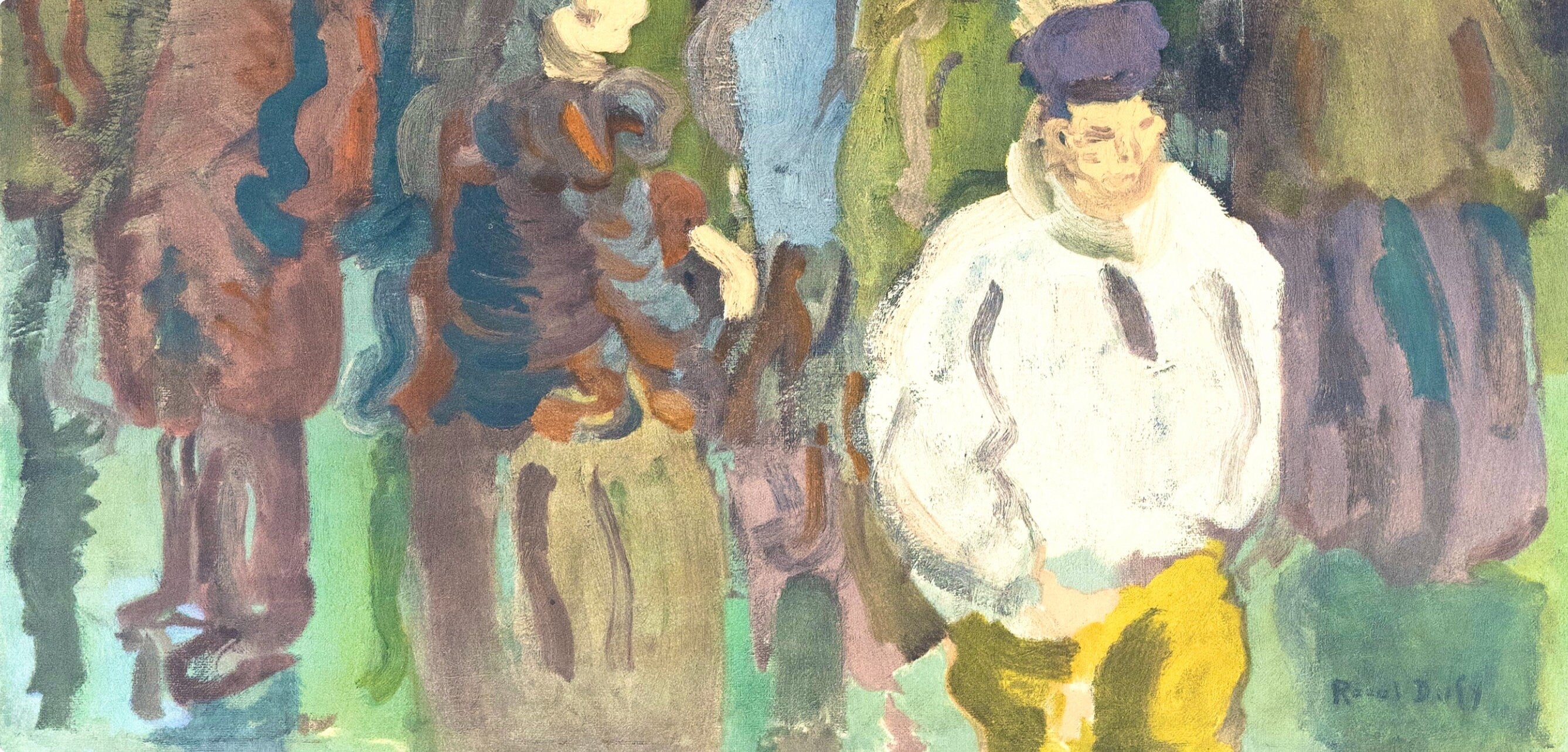 Raoul Dufy, Quai a Rouen, Raoul Dufy, Collection Pierre Lévy, Limited Edition Lithograph