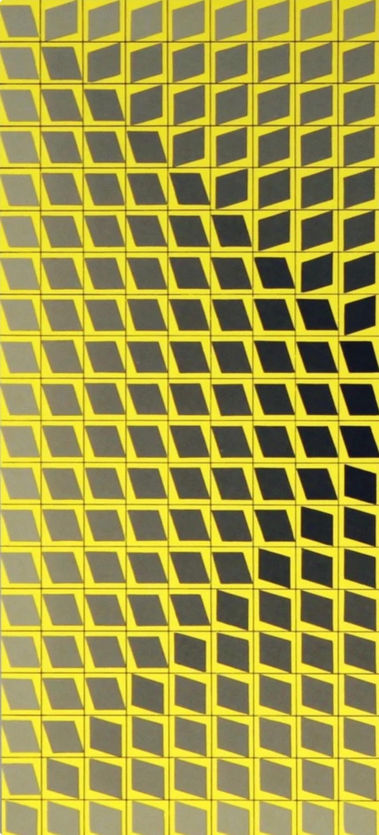 Victor Vasarely, Composition, CTA 102, Limited Edition Héliogravure