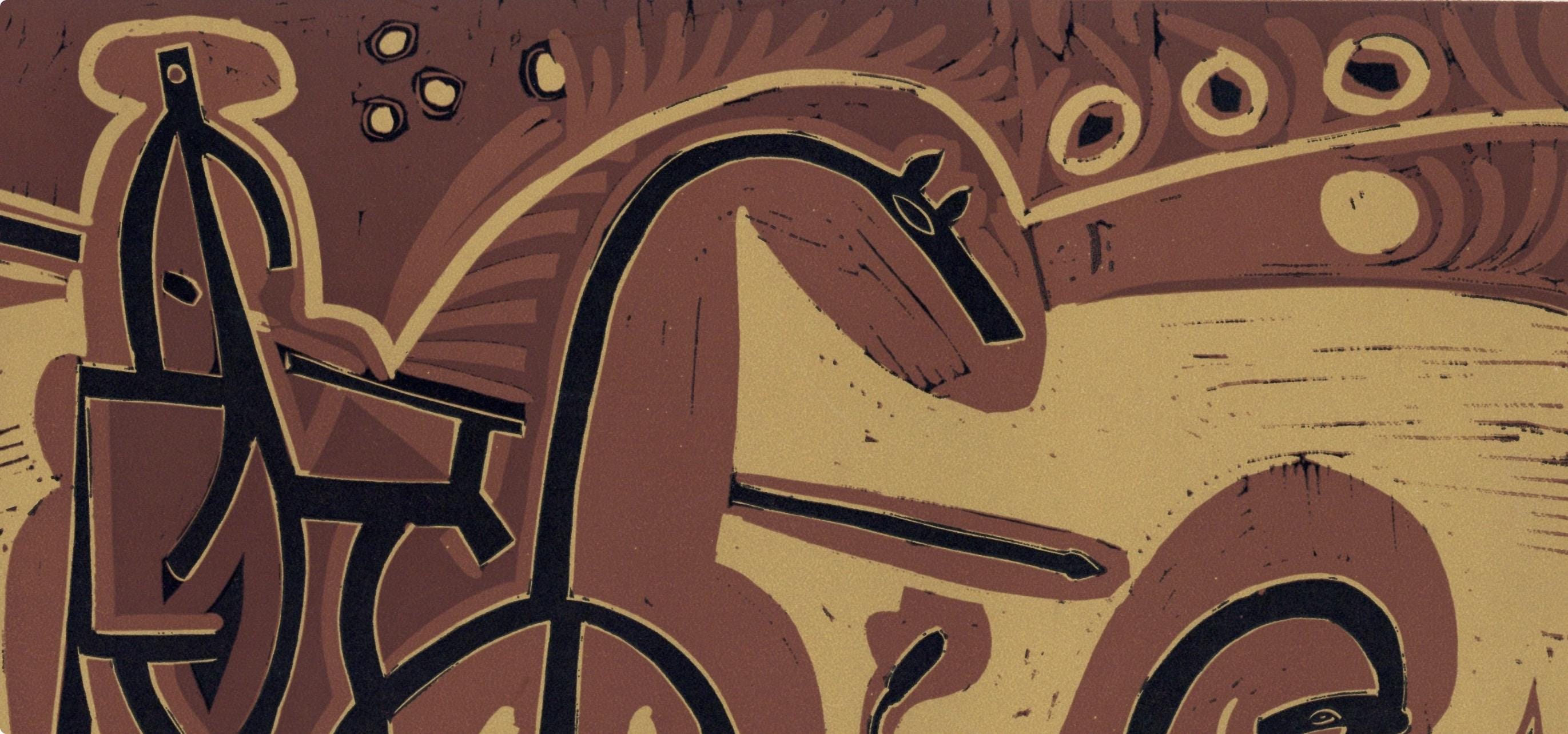 Pablo Picasso, Picador and Bull (Orozco 214), Grabados al linóleo, Limited Edition Linocut