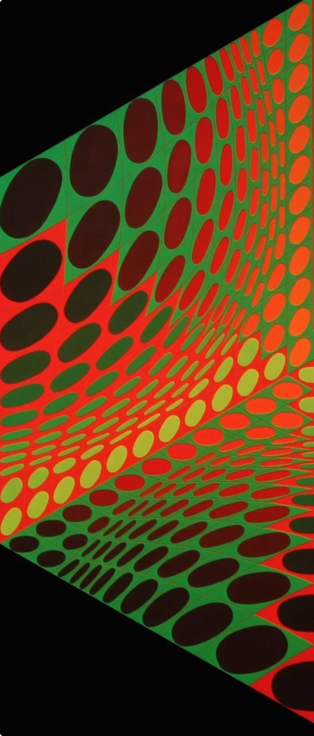 Victor Vasarely, Composition, Hexagone, Limited Edition Héliogravure