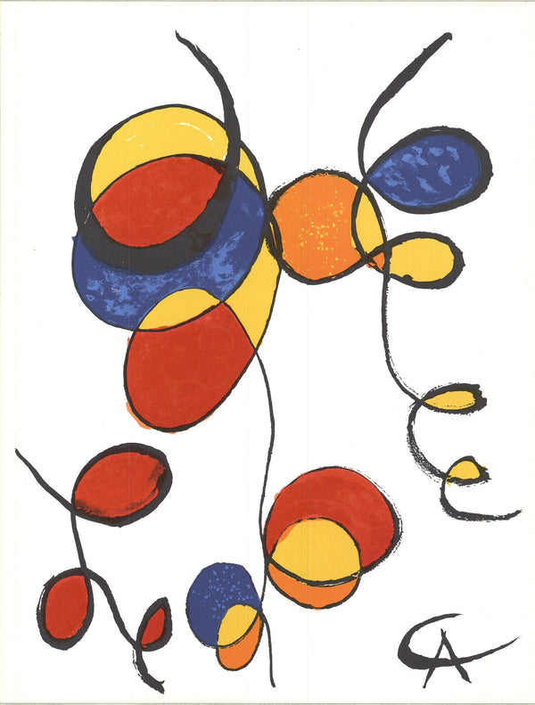 Alexander Calder, Spirals, Art in America, Limited Edition Lithograph