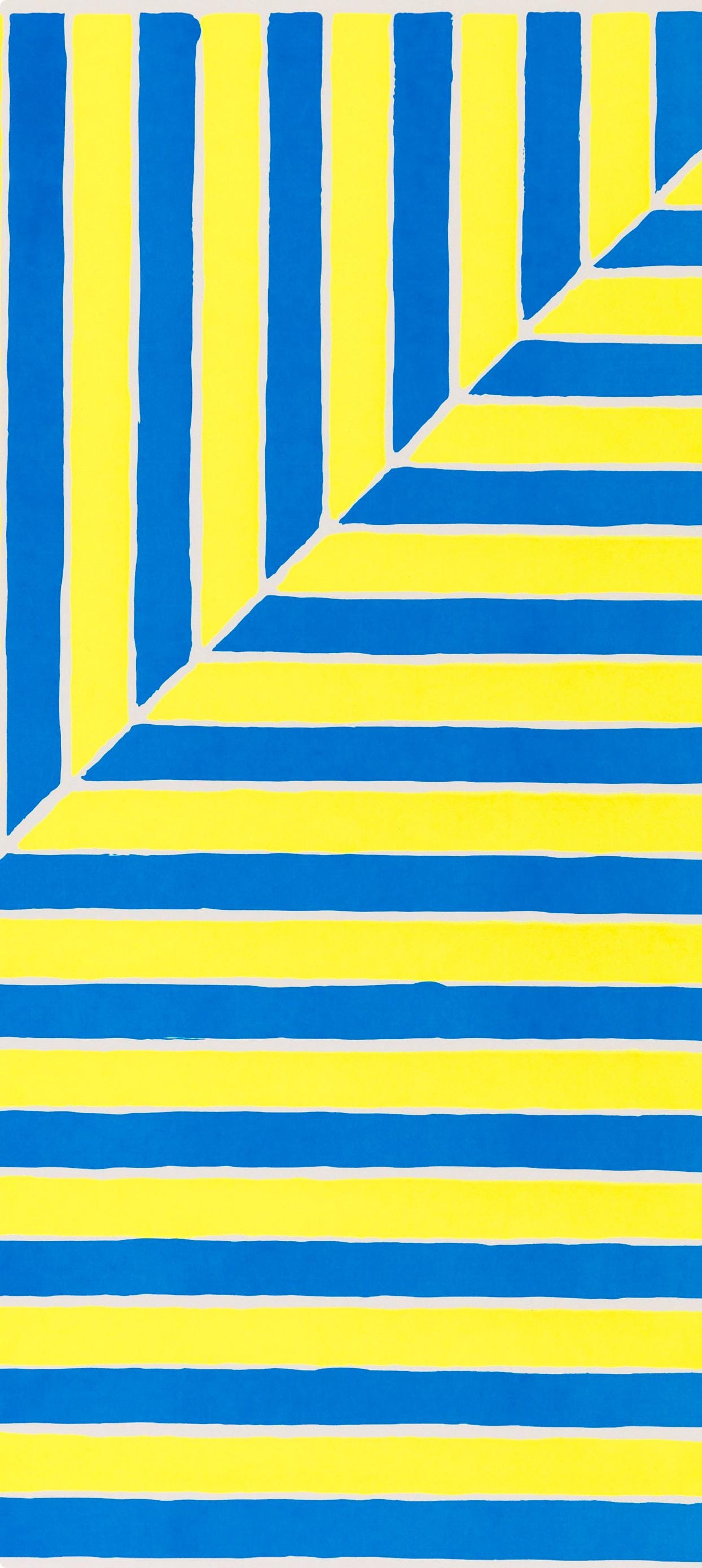 Frank Stella, Rabat (Axom 00), X + X, Ten Works by Ten Painters, Limited Edition Silkscreen