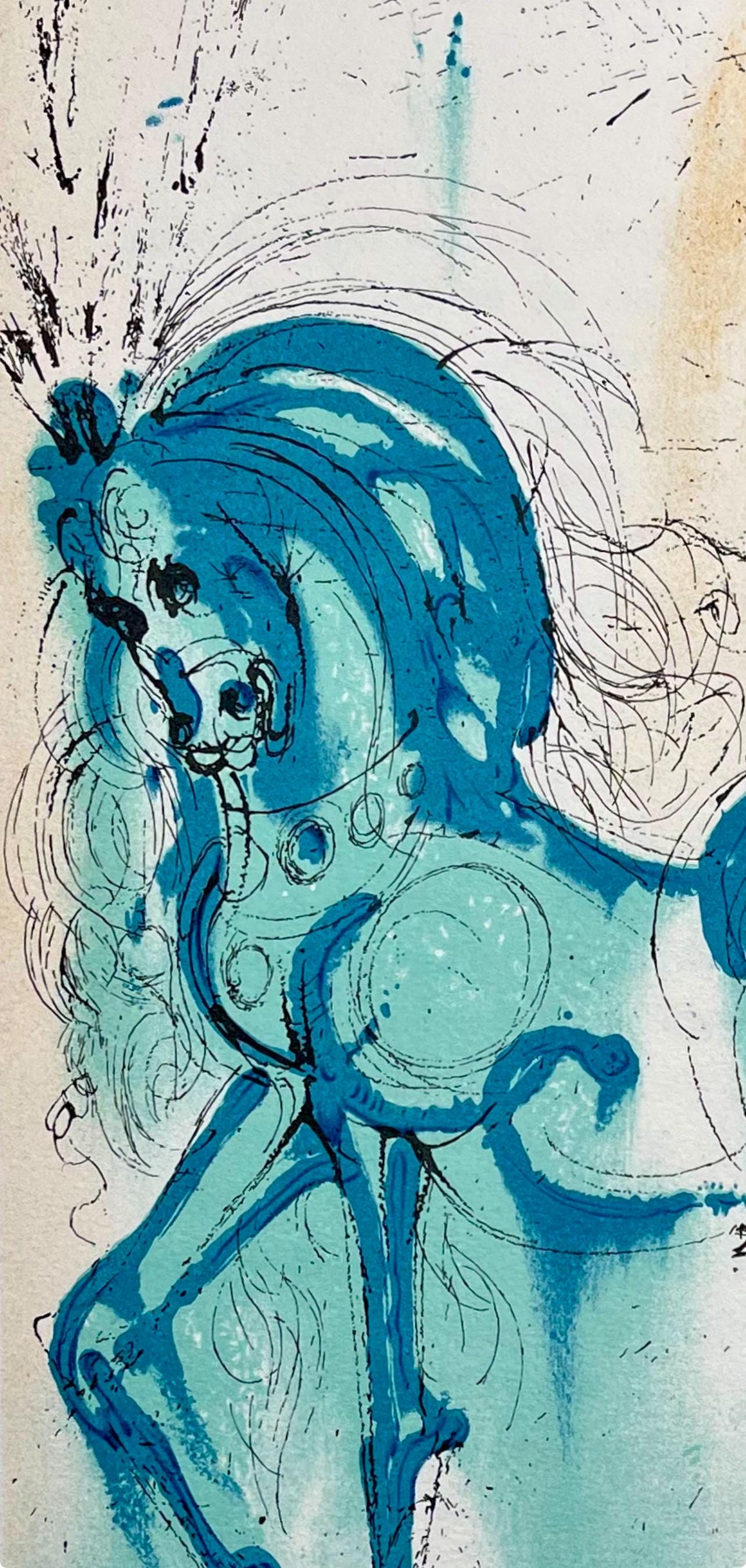Salvador Dalí, Le Cheval de Triomphe, Les Chevaux de Dalí, Limited Edition Lithograph