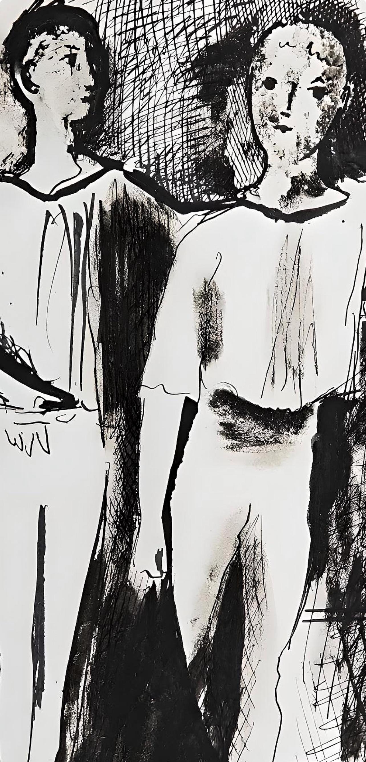 Pablo Picasso, Composition (Horodisch D10), Serge Lifar, Destin d'un danseur, Limited Edition Lithograph