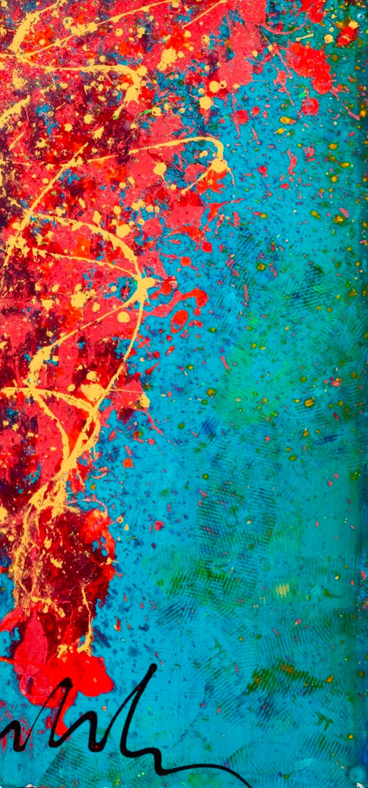 Dale Chihuly, Composition, Chandelier Series, Original Painting
