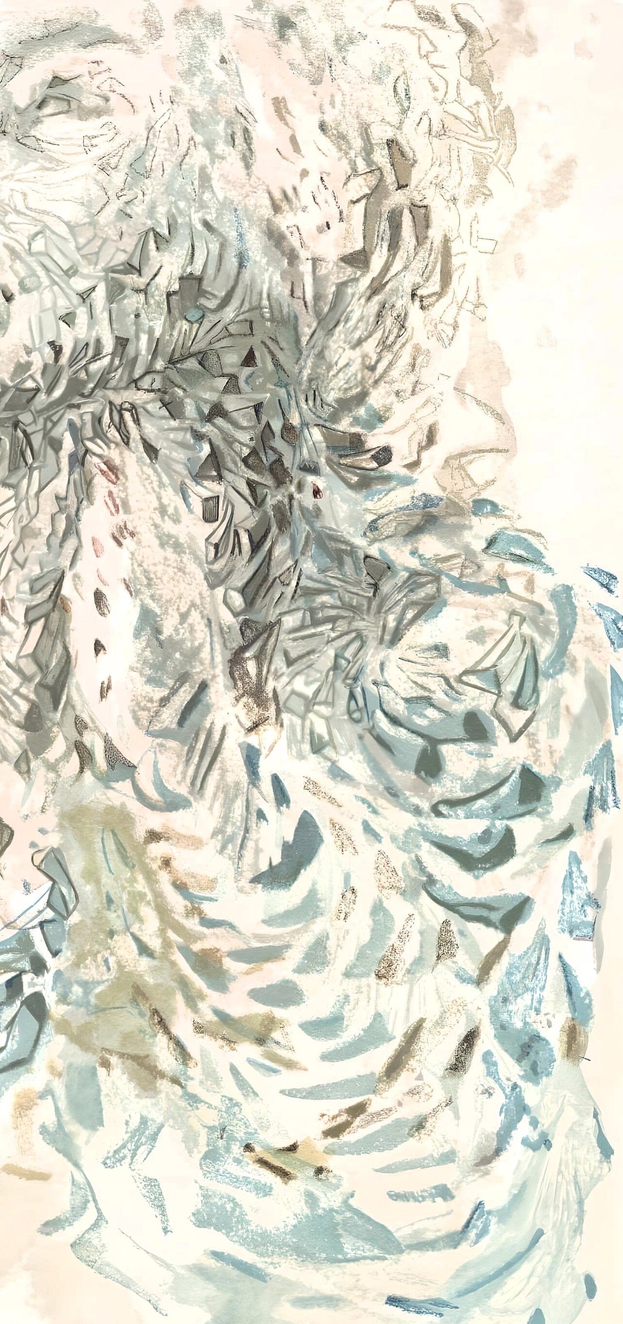 Salvador Dali, Cacciaguida Sees Dante’s Exile in God (Michler/Löpsinger 1039-1138; Field 189-200), La Divine Comédie, Limited Ed Woodcut
