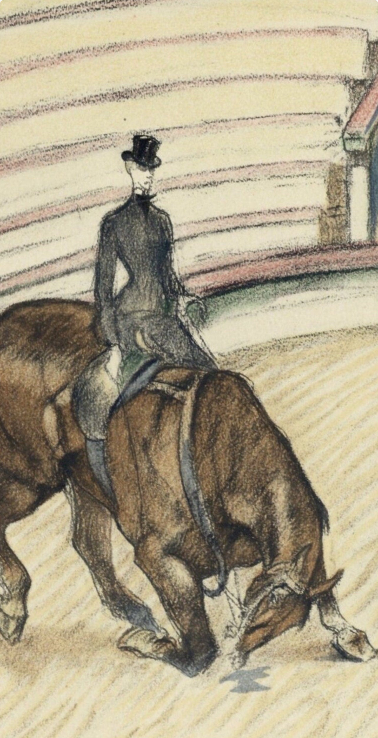 Henri de Toulouse-Lautrec, Ecuyere de haute ecole, The Circus by Toulouse-Lautrec, Limited Edition Lithograph