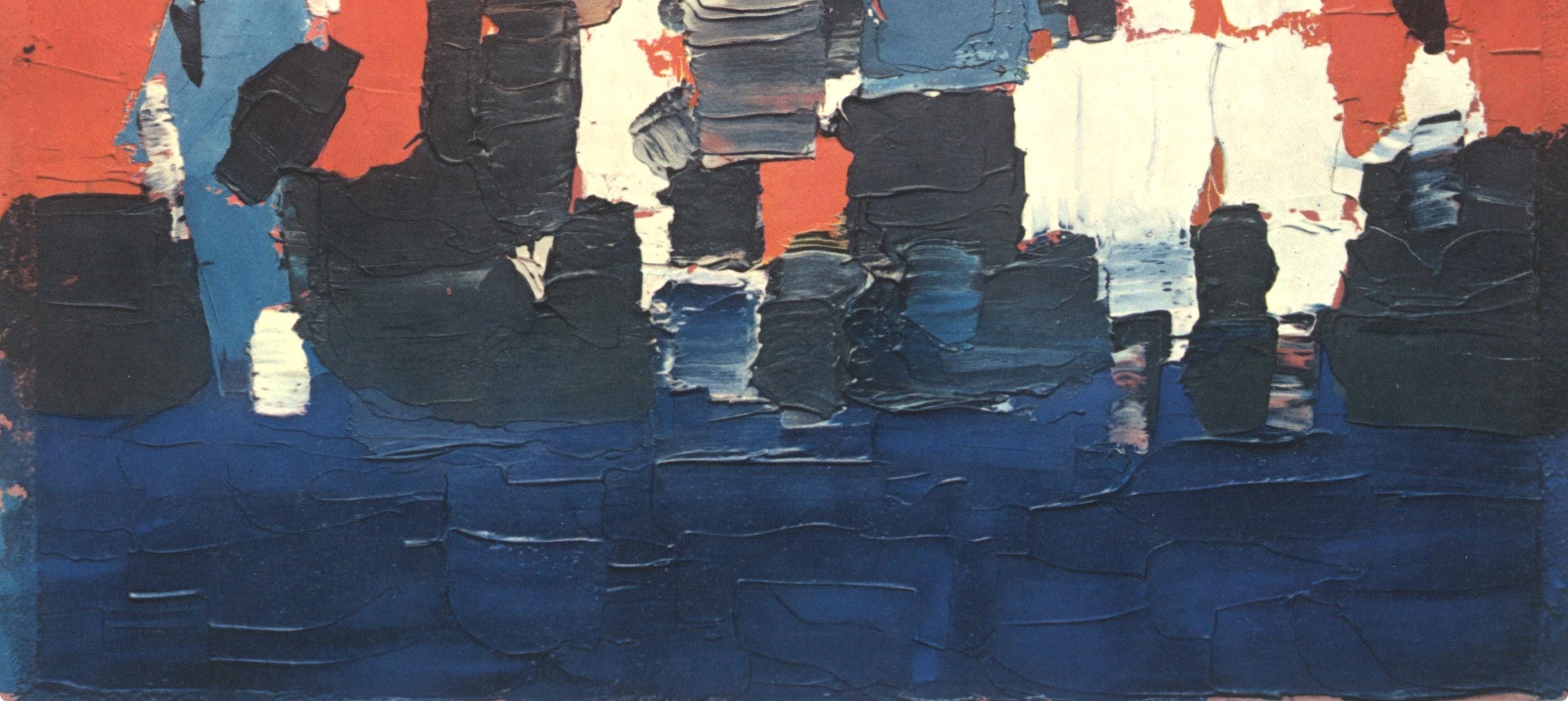 Nicolas de Staël, Composition, Nicolas de Staël, Peintres d'aujourd'hui, Limited Edition Lithograph