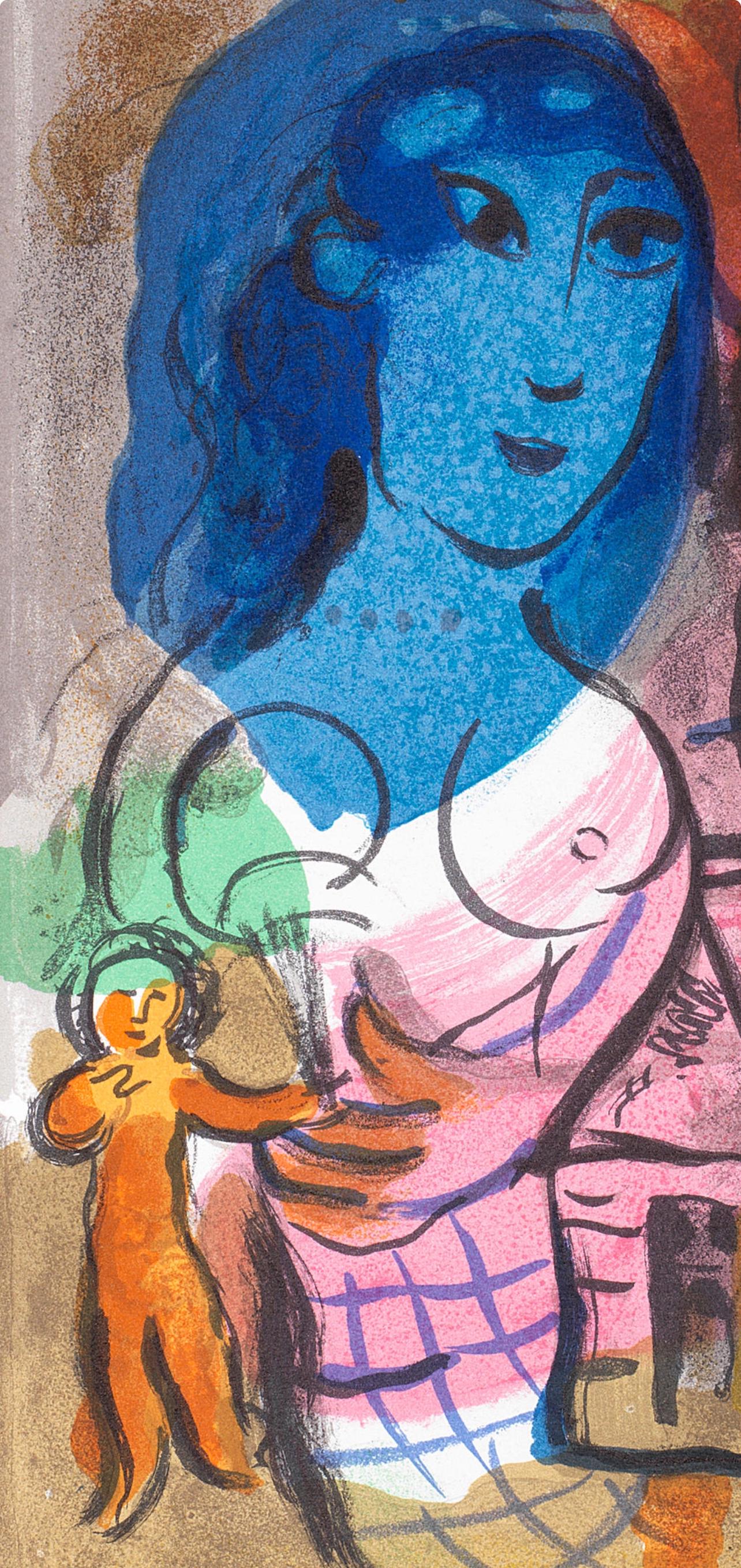 Marc Chagall, Composition (Cramer 80; Mourlot 572), XXe siècle, Limited Edition Lithograph
