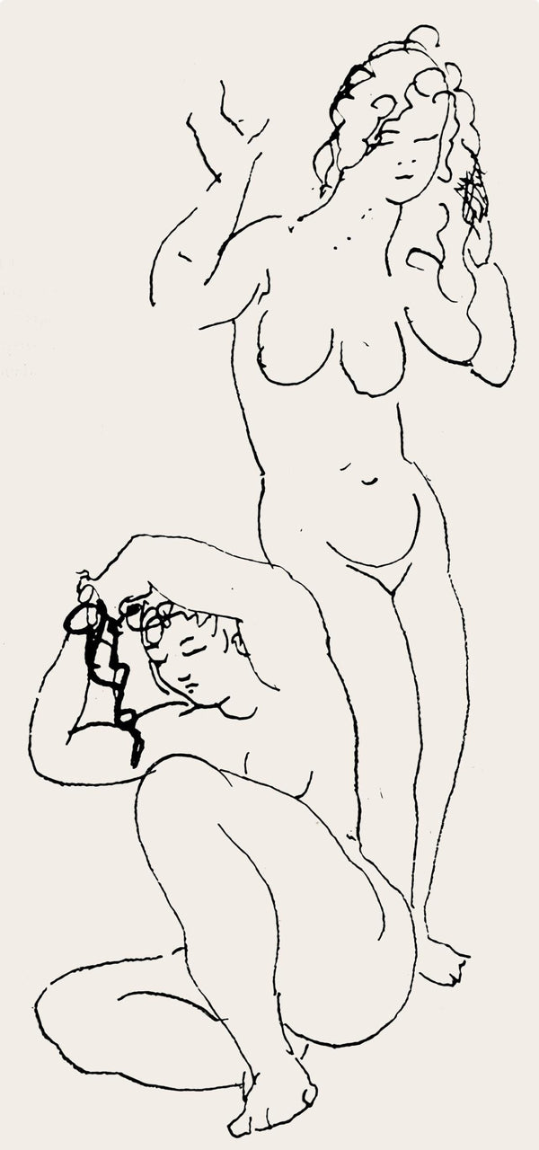 Pablo Picasso, Composition (Hodorisch B2), Le manuscrit trouvé dans un chapeau, Limited Edition Lithograph