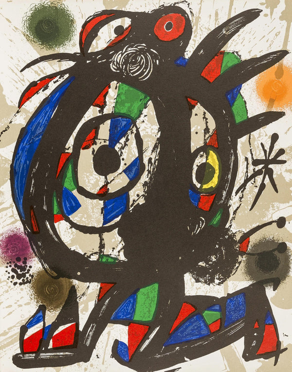 Joan Miró, Composition, (Cramer 230; Mourlot 1115), Joan Miró Lithographs, Limited Edition Lithograph