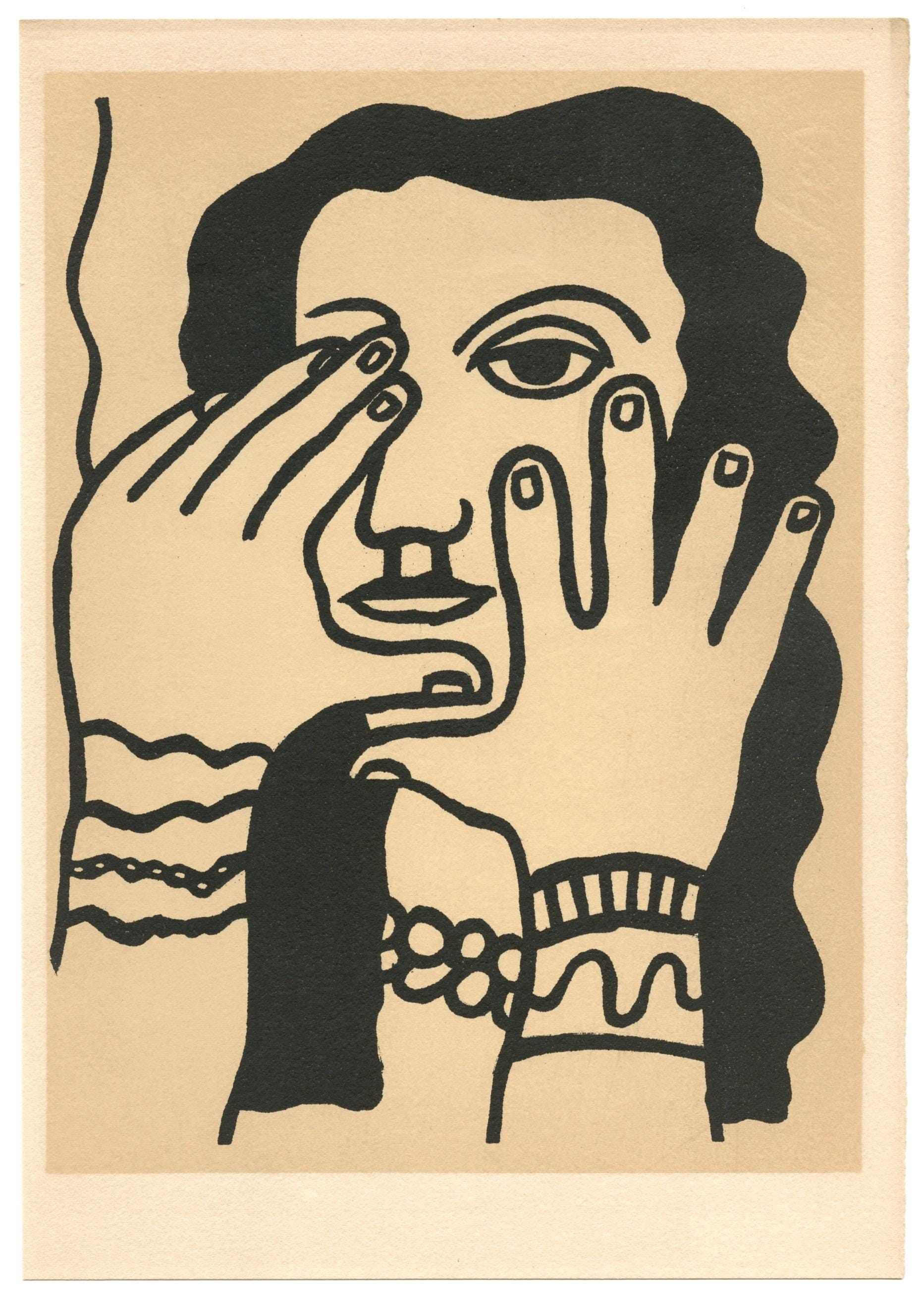 Fernand Léger, Composition, Mon ami Léger, Limited Edition Lithograph