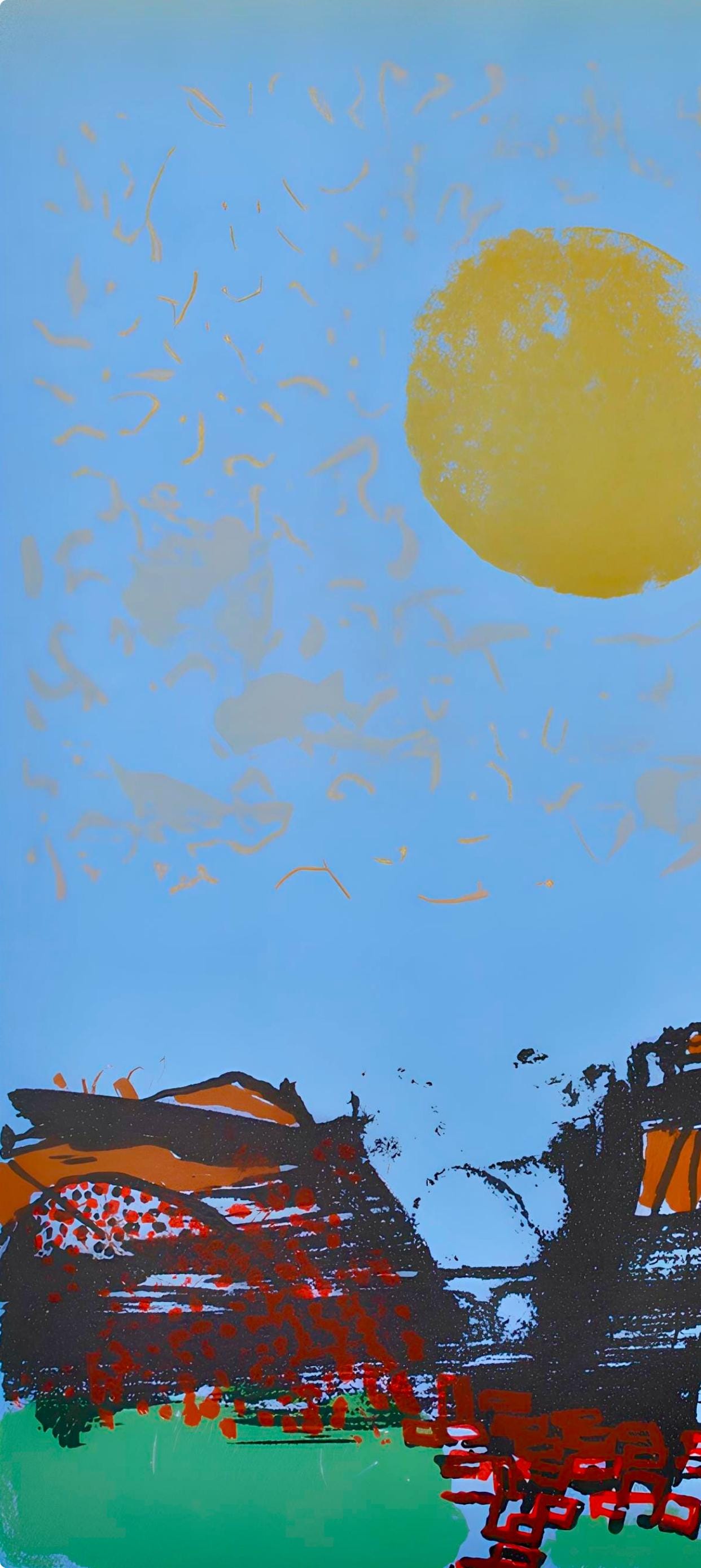 Paul Guiramand, Composition, Œuvres complètes d'Albert Camus, Limited Edition Lithograph