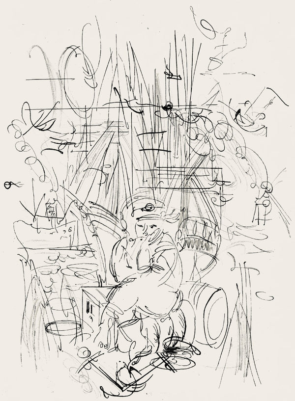 Raoul Dufy, Composition, Les Côtes Normandes, Limited Edition Lithograph