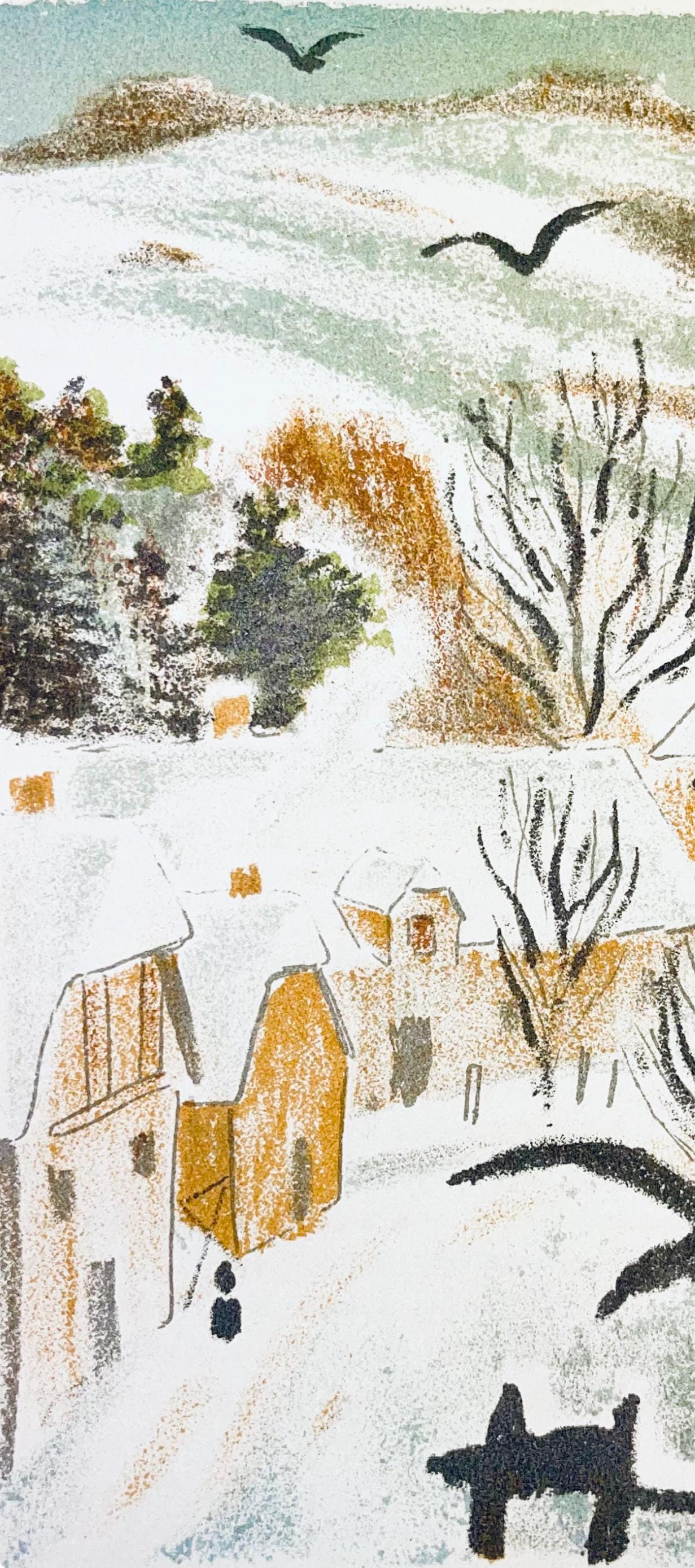 Maurice Mourlot, Composition, de Goupil a Margot, Histoires De Bêtes, Limited Edition Lithograph