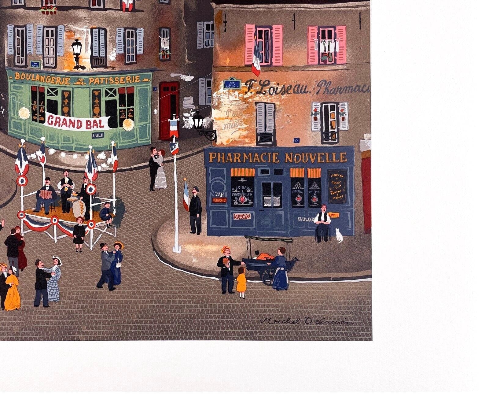 Michel Delacroix, Le Grand Bal, Limited Edition Lithograph
