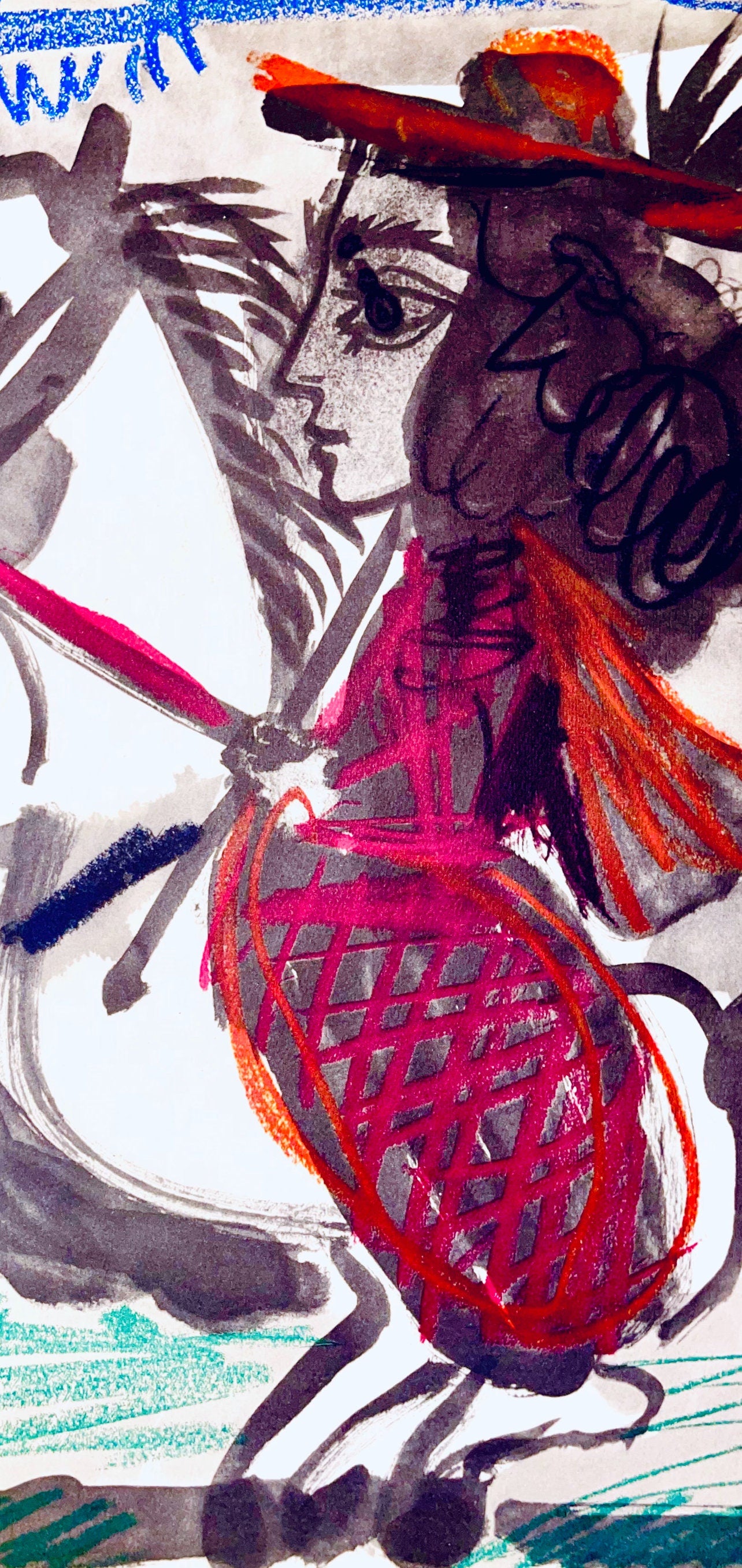 Pablo Picasso, Composition (Bloch 1276; Czwiklitzer 23), Toros y Toreros, Limited Edition Lithograph