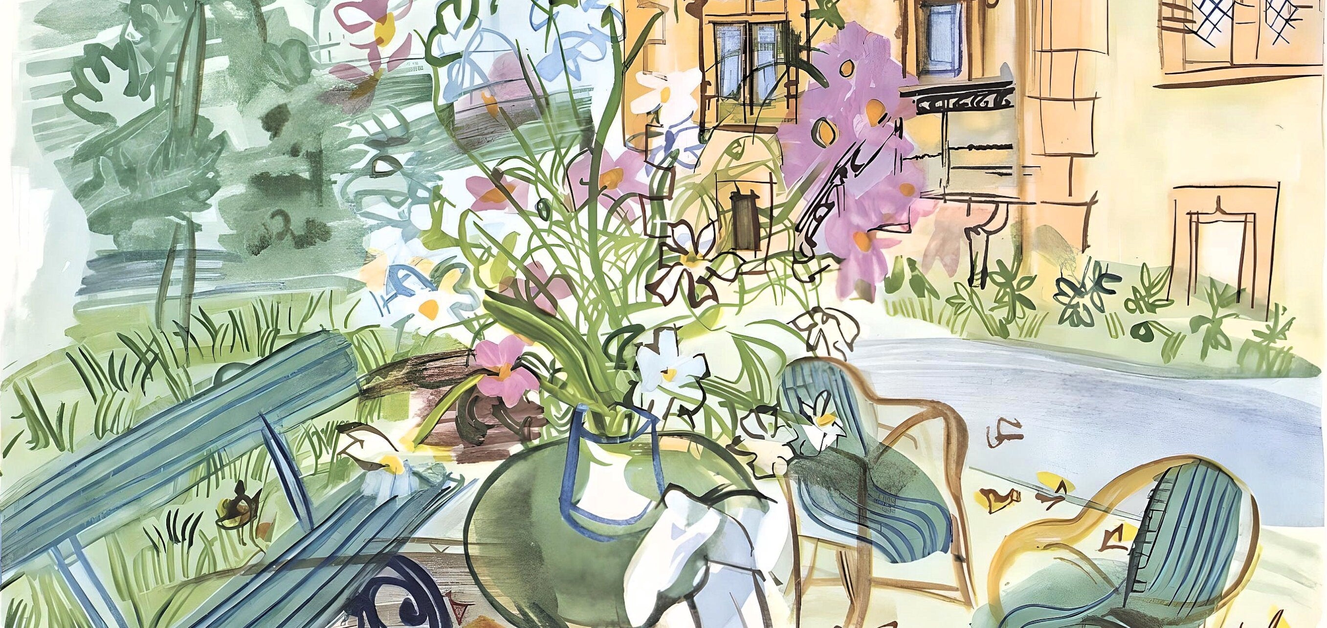 Raoul Dufy, Notre maison de Montsaunès, Vacances forcées