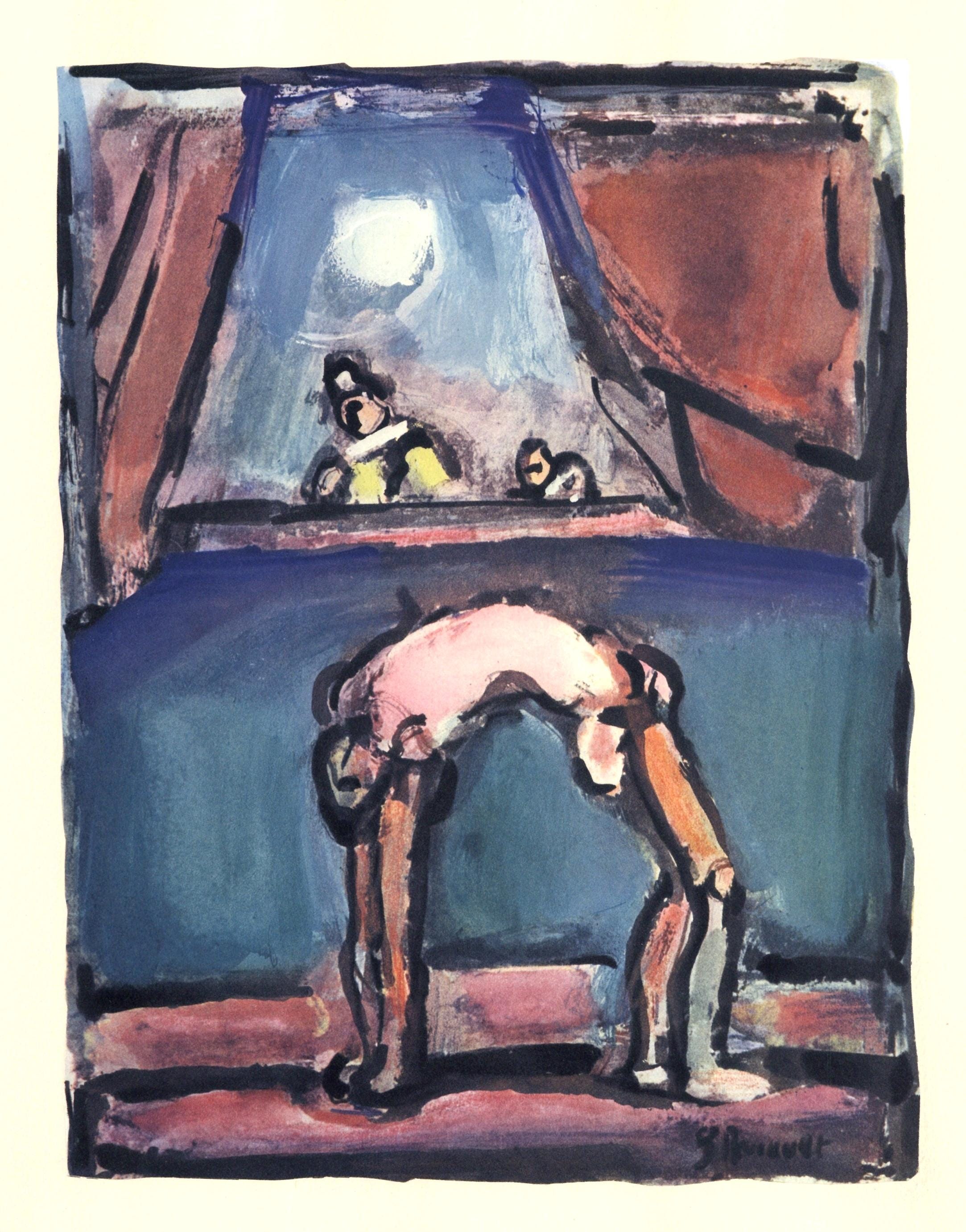 Georges Rouault, Composition, Divertissement, Limited Edition Lithograph