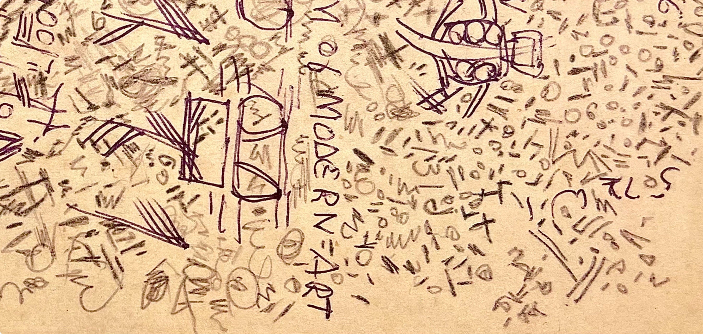 Jackson Pollock, Composition, Jackson Pollock, The Last Sketchbook, Limited Edition Lithograph
