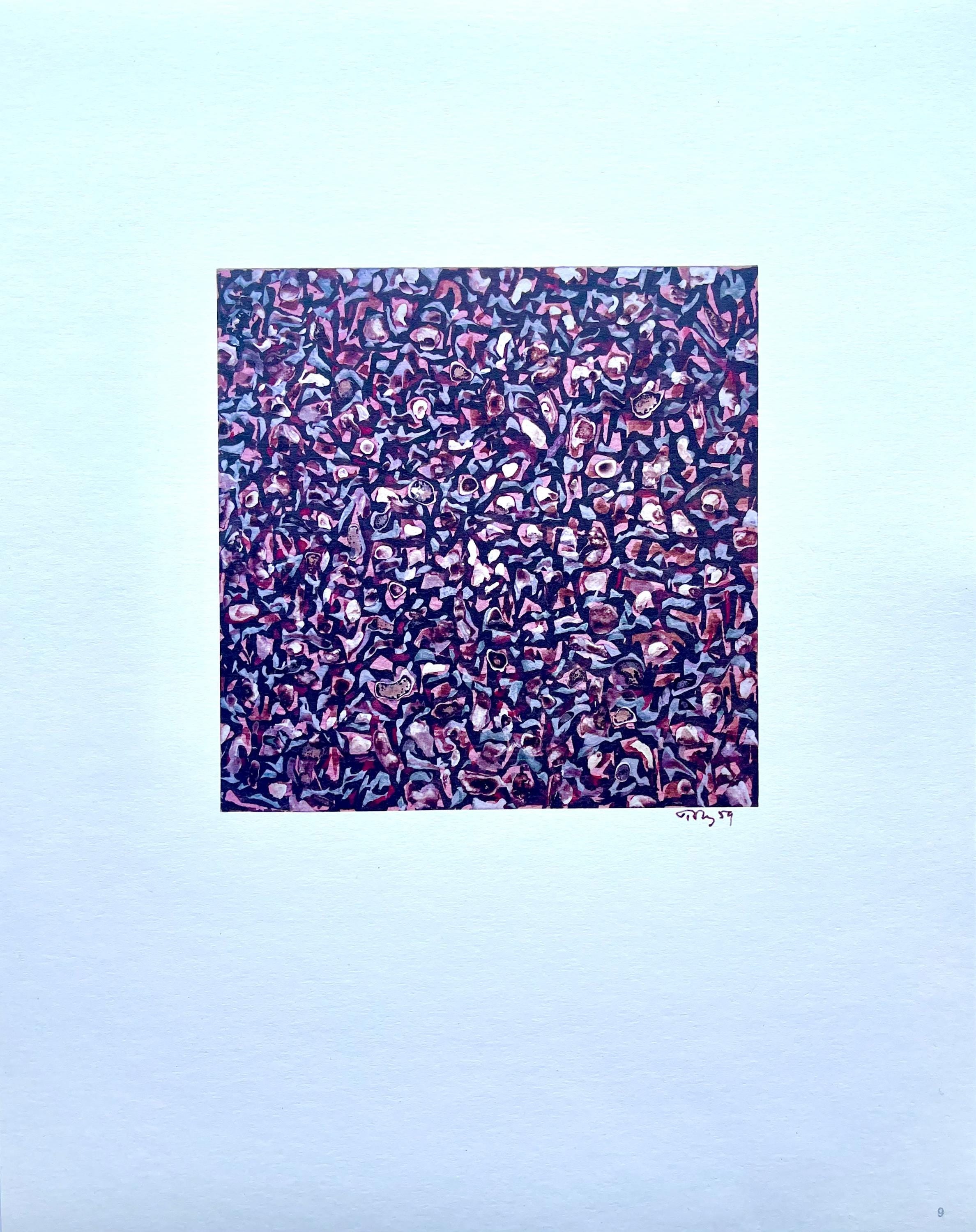 Mark Tobey, Composition, Mark Tobey, Peintres d'aujourd'hui, Limited Edition Lithograph