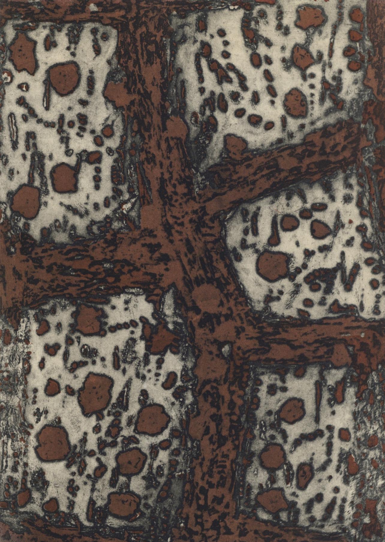 Zoran Mušic, Composition, XXe siècle, Limited Edition Lithograph