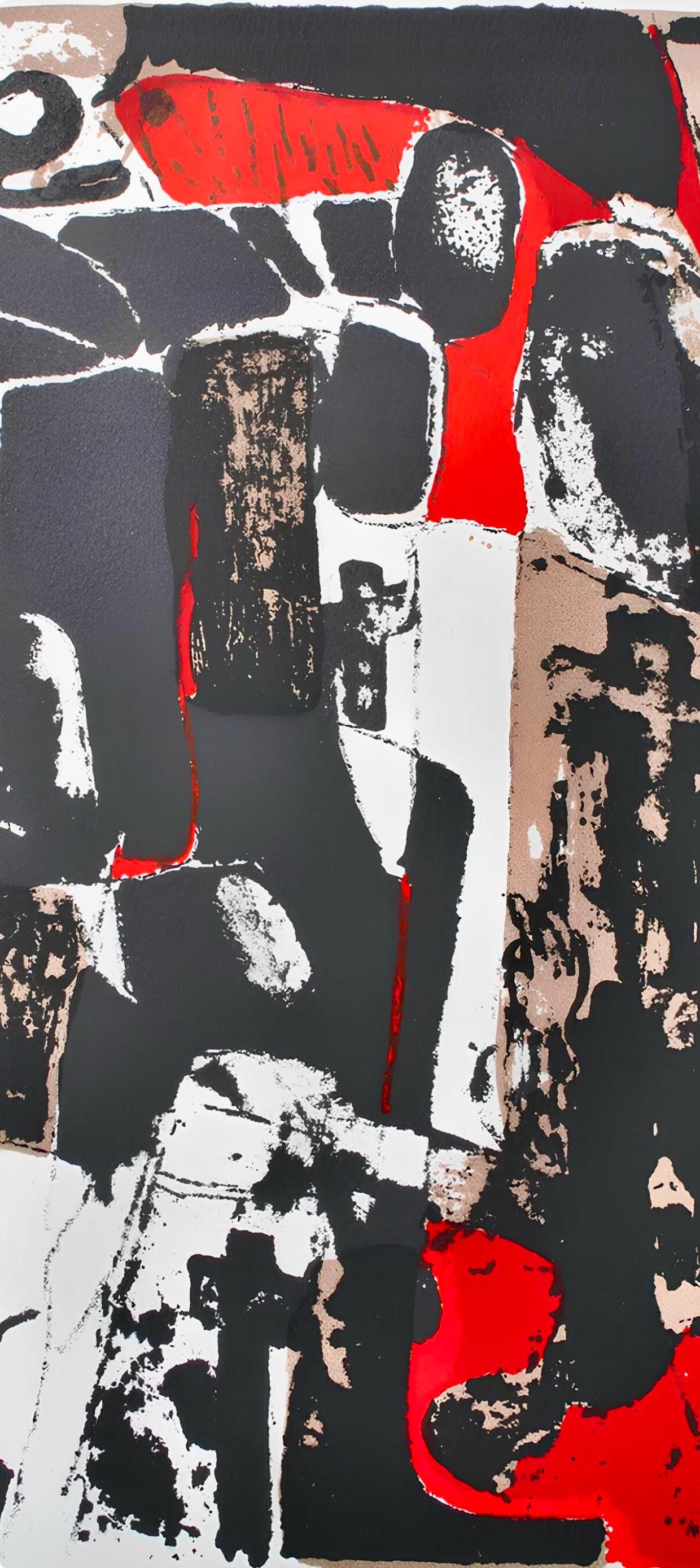 Paul Guiramand, Composition, Œuvres complètes d'Albert Camus, Limited Edition Lithograph