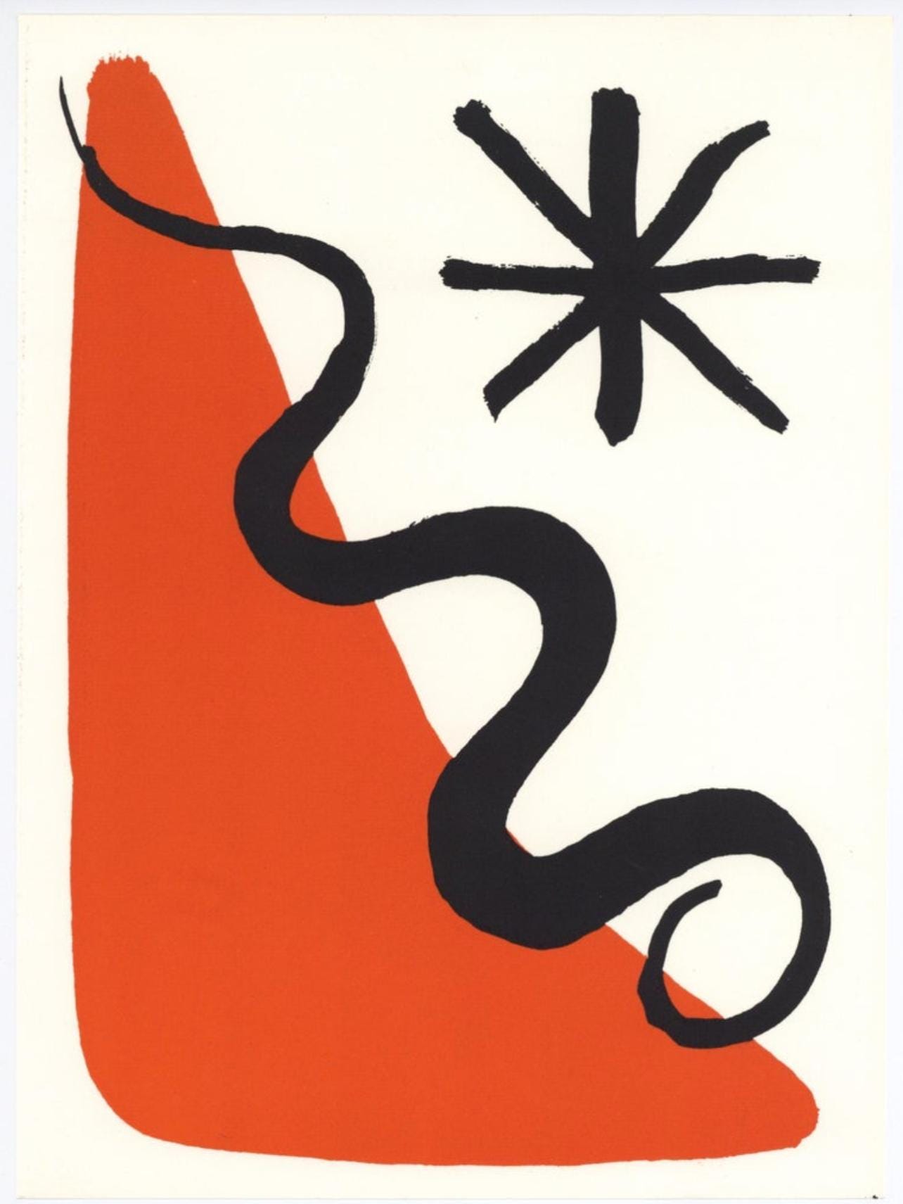Alexander Calder, Composition, Calder, Musée National d'Art Moderne, Limited Edition Lithograph