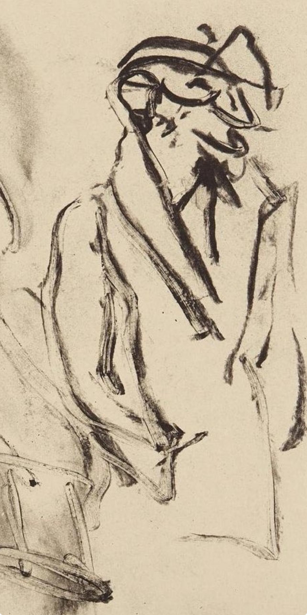 Willem de Kooning, Composition, Poems, Limited Edition Lithograph
