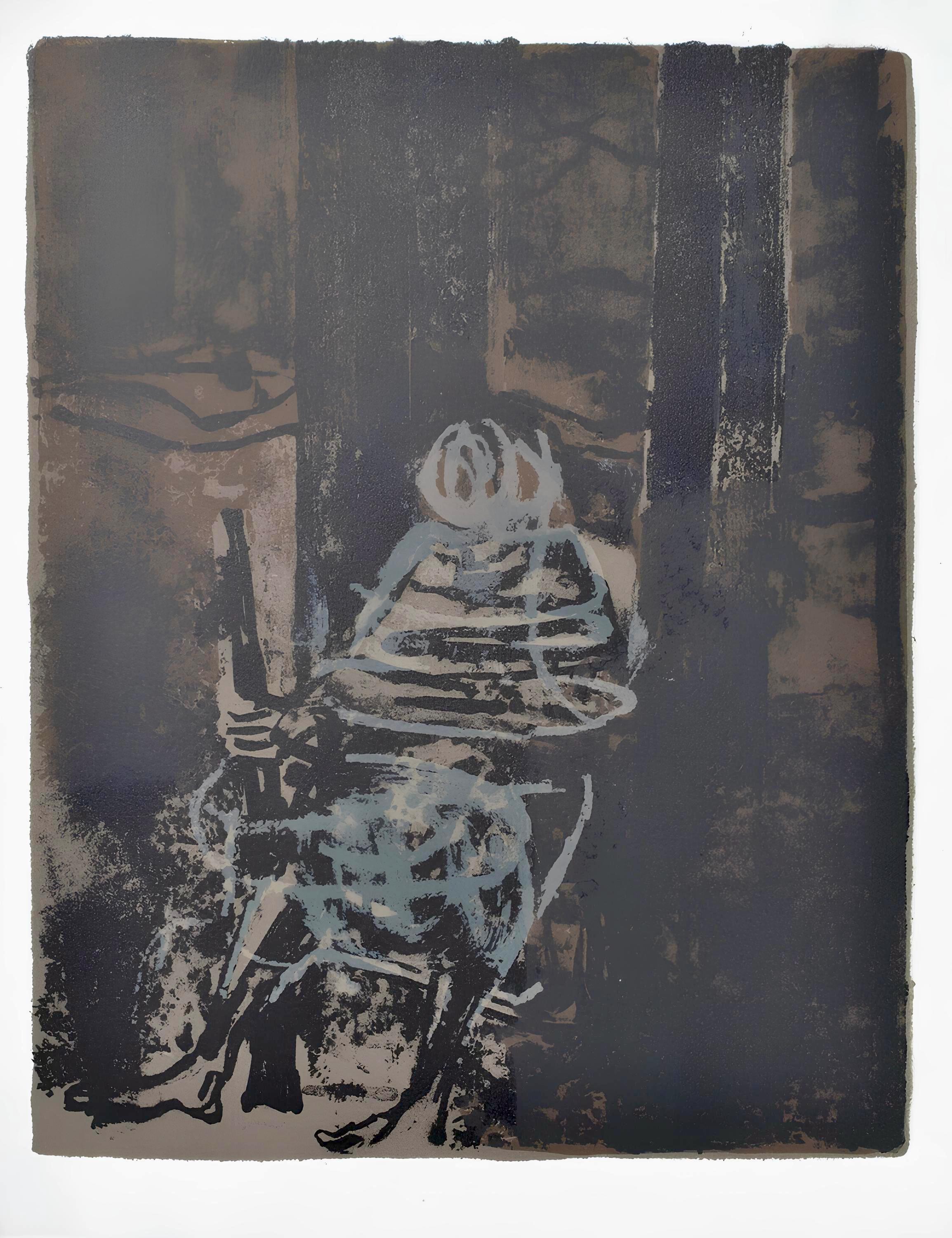 Paul Guiramand, Composition, Œuvres complètes d'Albert Camus, Limited Edition Lithograph