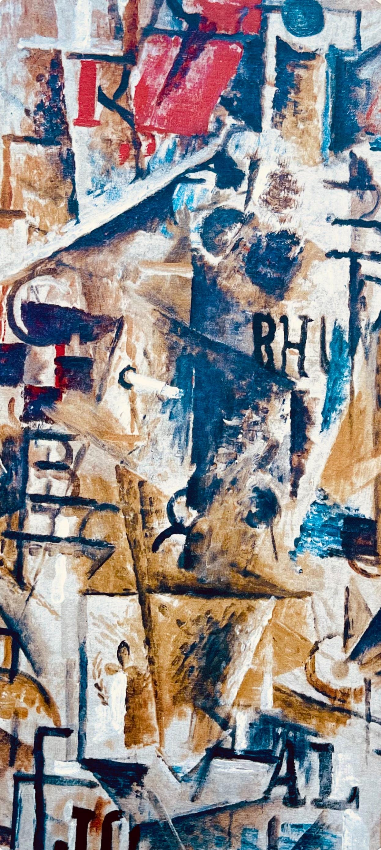 Georges Braque, La bouteille de rhum, l’Hommage à Georges Braque, Derrière le miroir, Limited Edition Lithograph