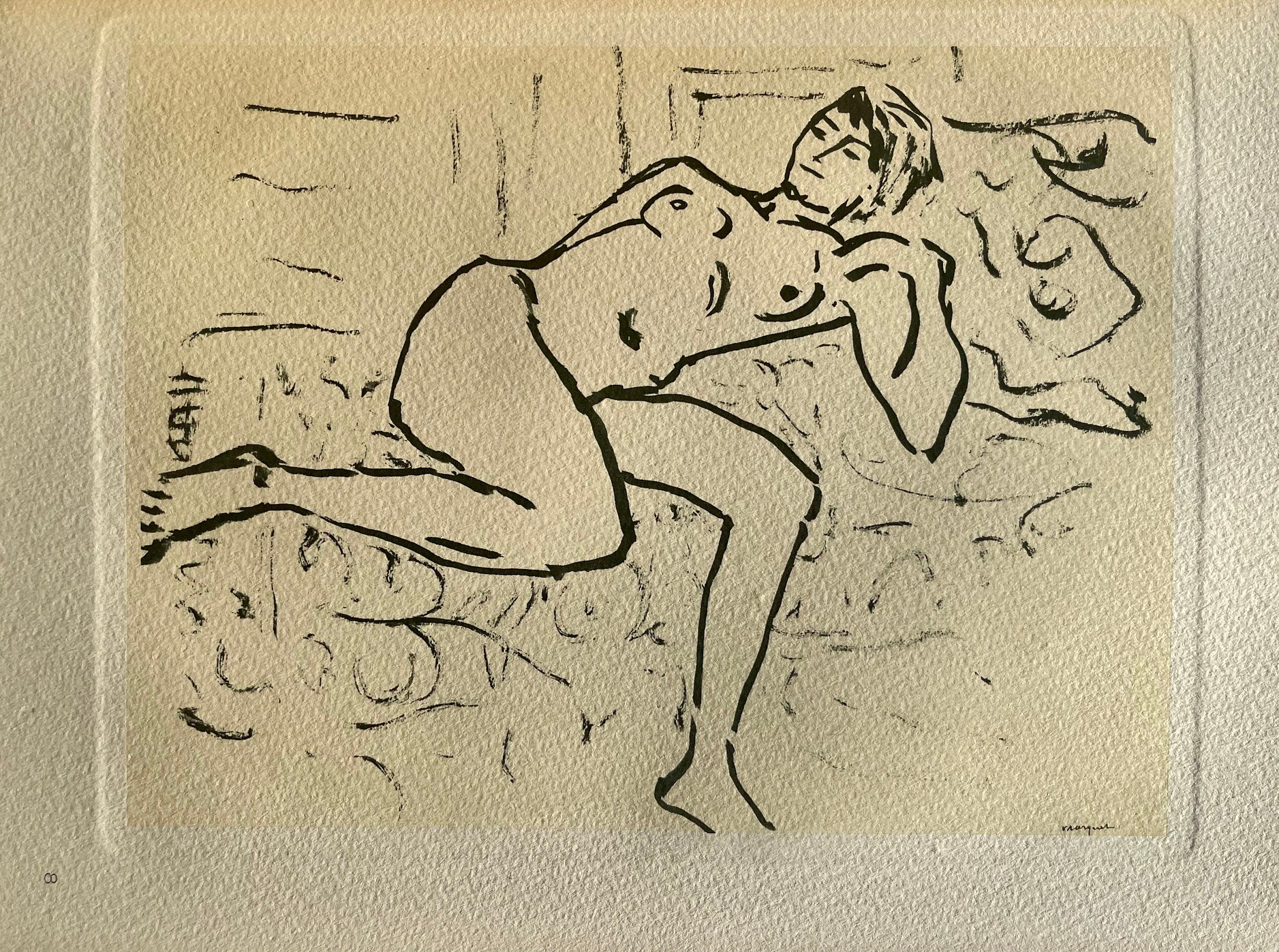 Albert Marquet, Nu., Marquet, Limited Edition Lithograph
