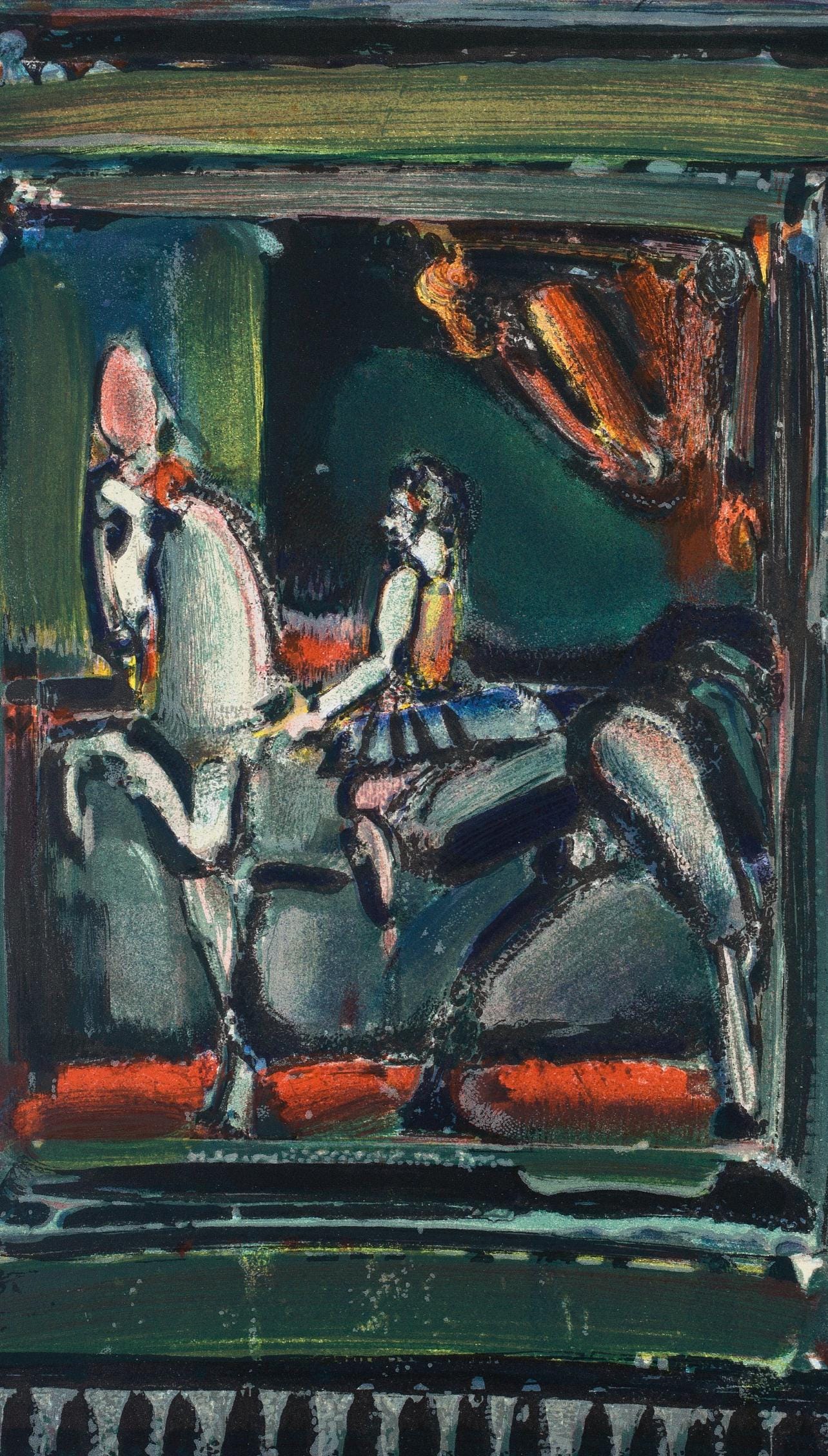 Georges Rouault, Composition, XXe siècle, Limited Edition Lithograph