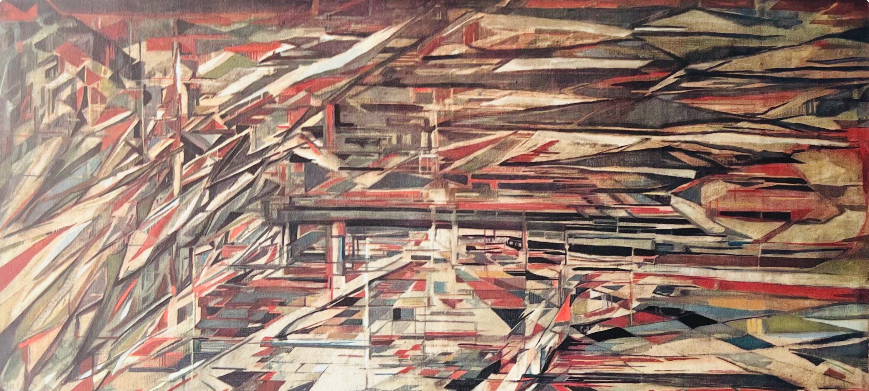 Vieira da Silva, Composition, Vieira da Silva, Peintres d'aujourd'hui, Limited Edition Lithograph