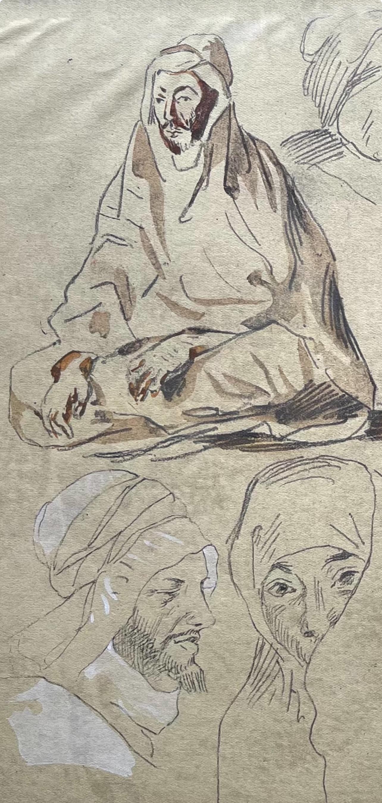 Eugène Delacroix, Composition, Trente et un Dessins et Aquarelles du Maroc, Limited Edition Lithograph