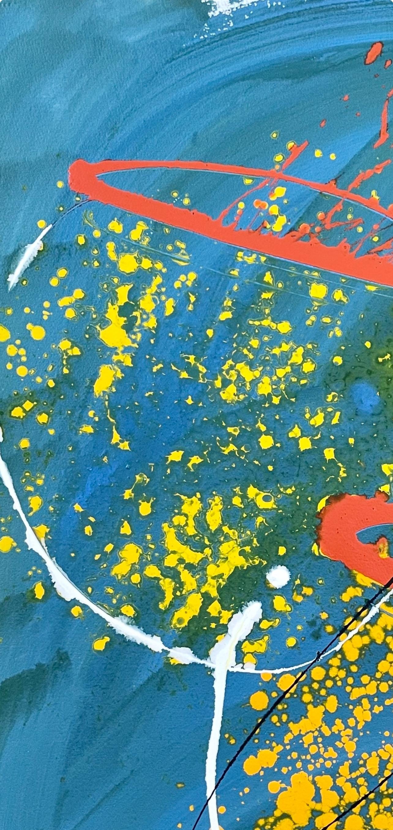 Dale Chihuly, Composition, Basket Series, Original Painting