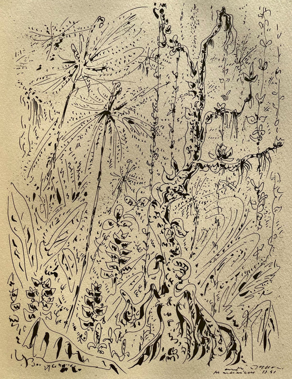 André Masson, Forêt martiniquaise, Masson Dessins, Limited Edition Lithograph