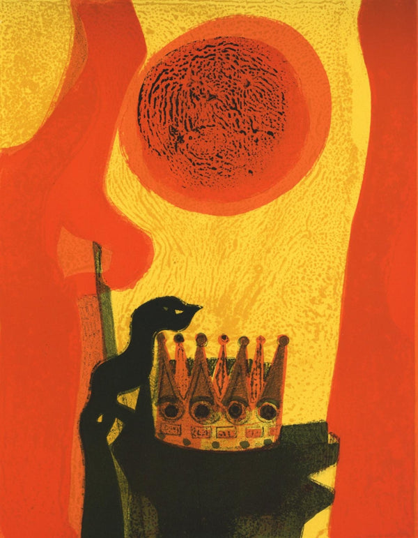 André Minaux, Composition, L'Odyssée, Limited Edition Lithograph