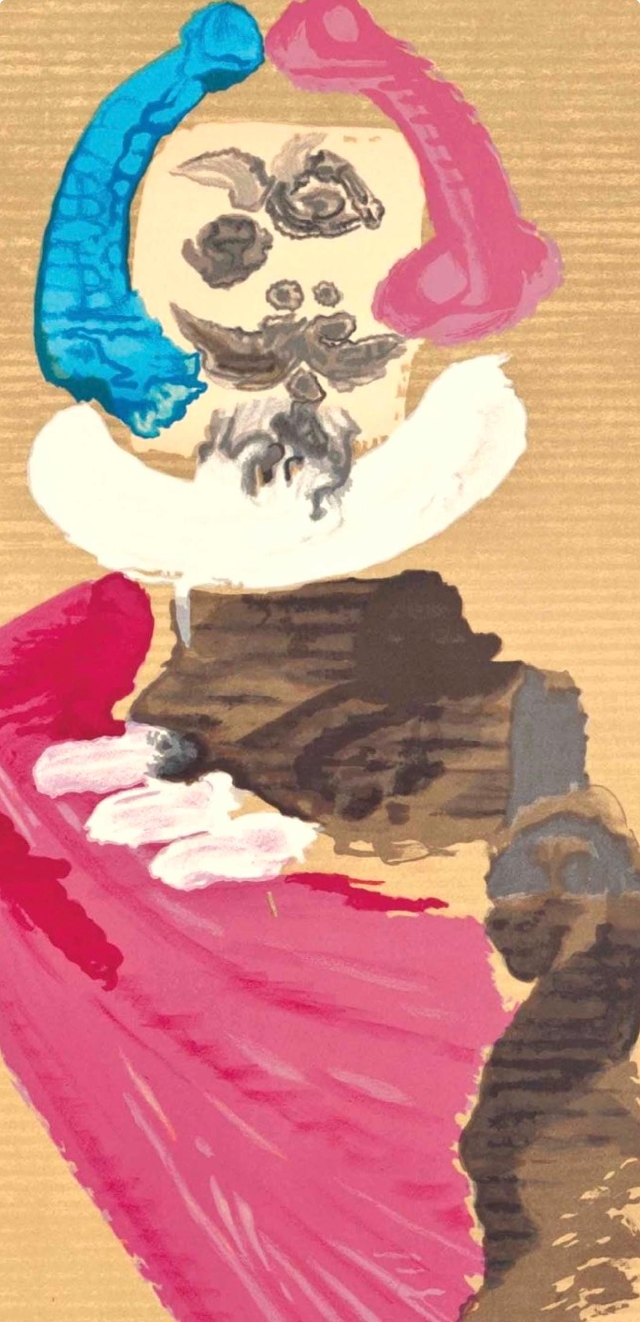 Pablo Picasso, Composition (Orozco 207-261), Vingt-Neuf Portraits Imaginaires, Limited Edition Lithograph