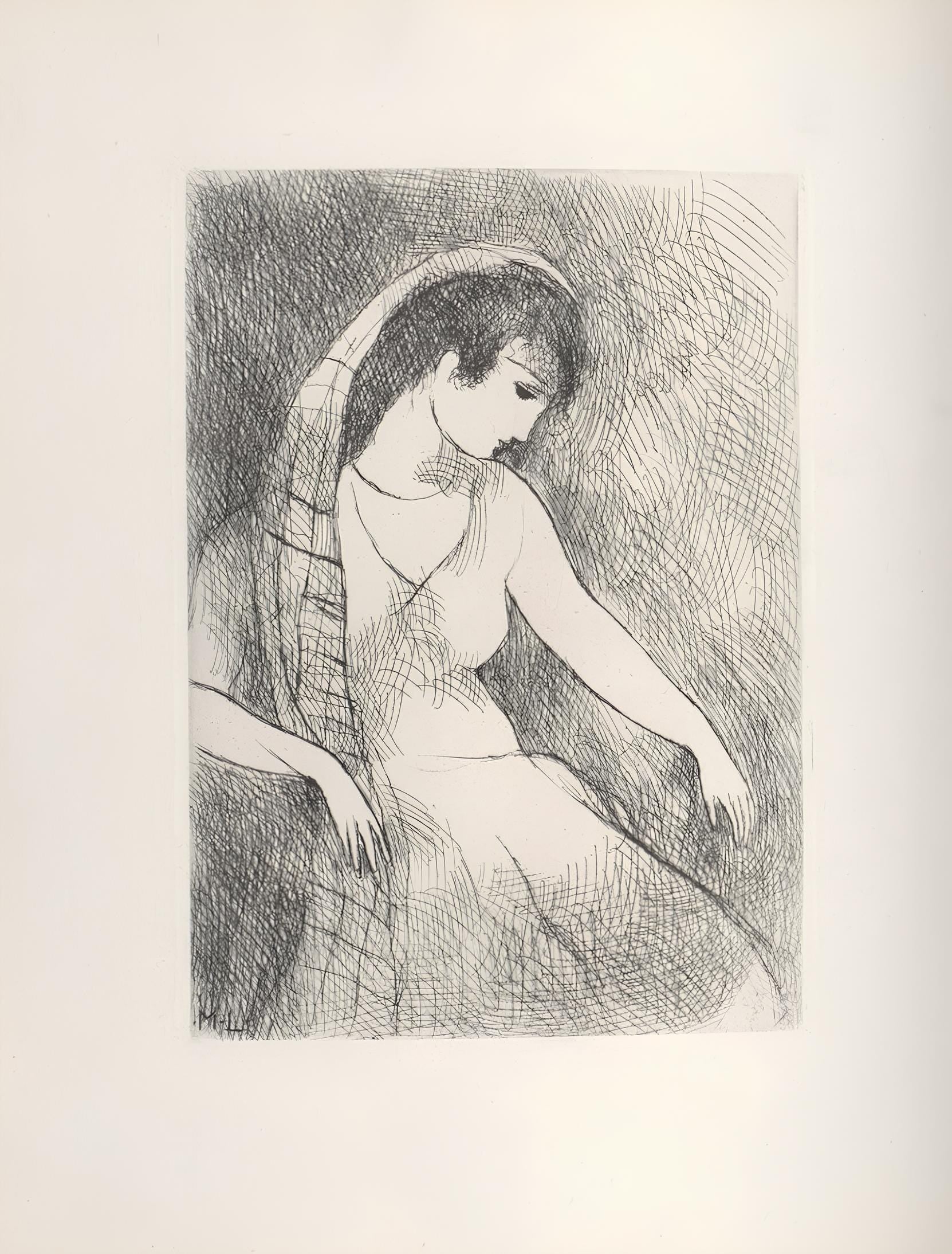 Marie Laurencin, Composition, Antarés, Limited Edition Etching