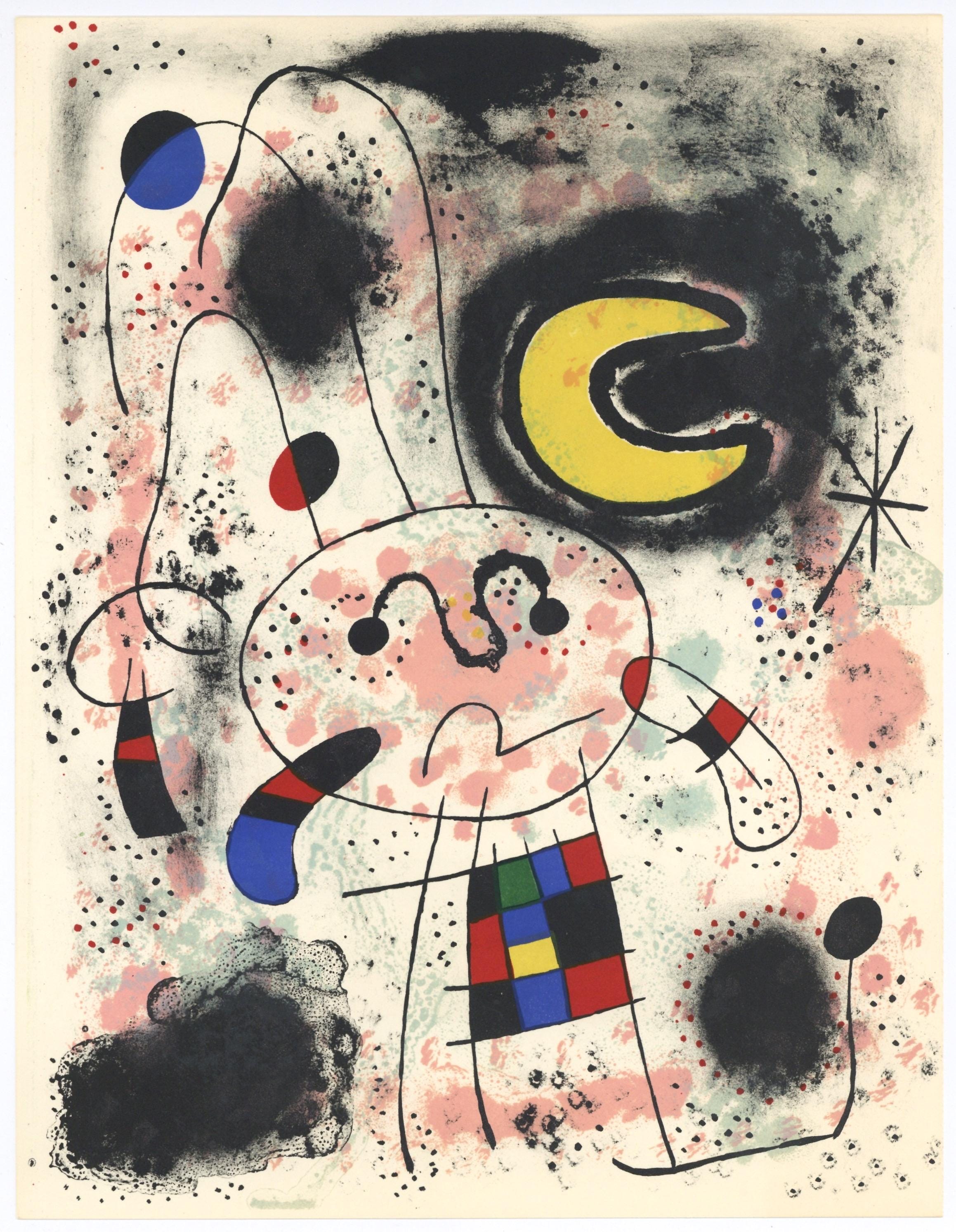 Joan Miró, Composition (Mourlot 206), Miró, Recent Paintings, Limited Edition Lithograph