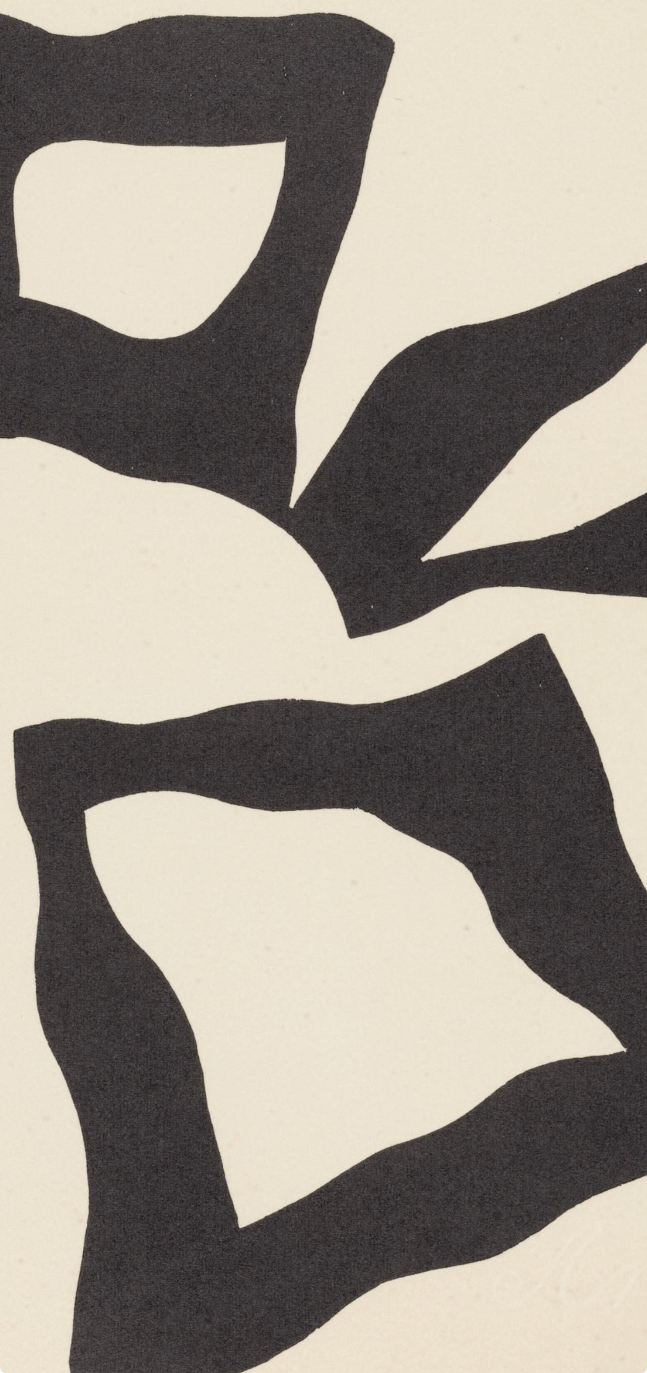 Hans Jean Arp, Composition (Arntz 148-175; Hagenbach A 25; Bolliger 54), Dreams and Projects, Limited Edition Woodcut
