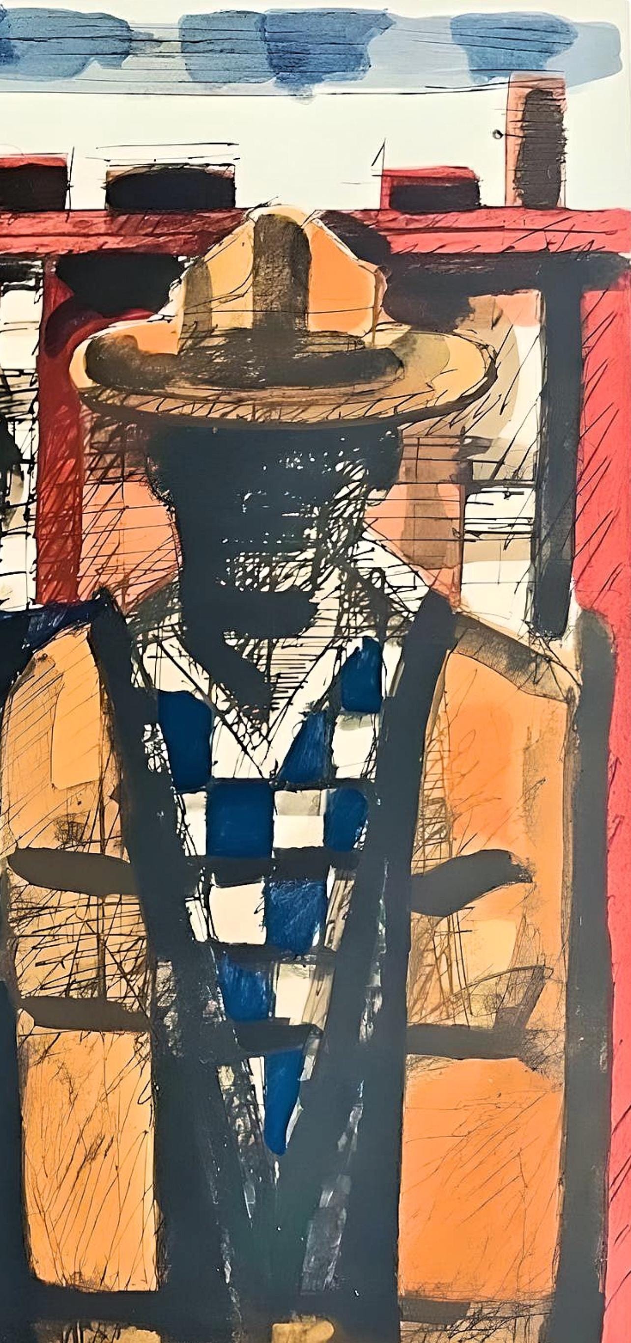 Marcel Gromaire, Composition, Éloge de Gromaire, Limited Edition Lithograph