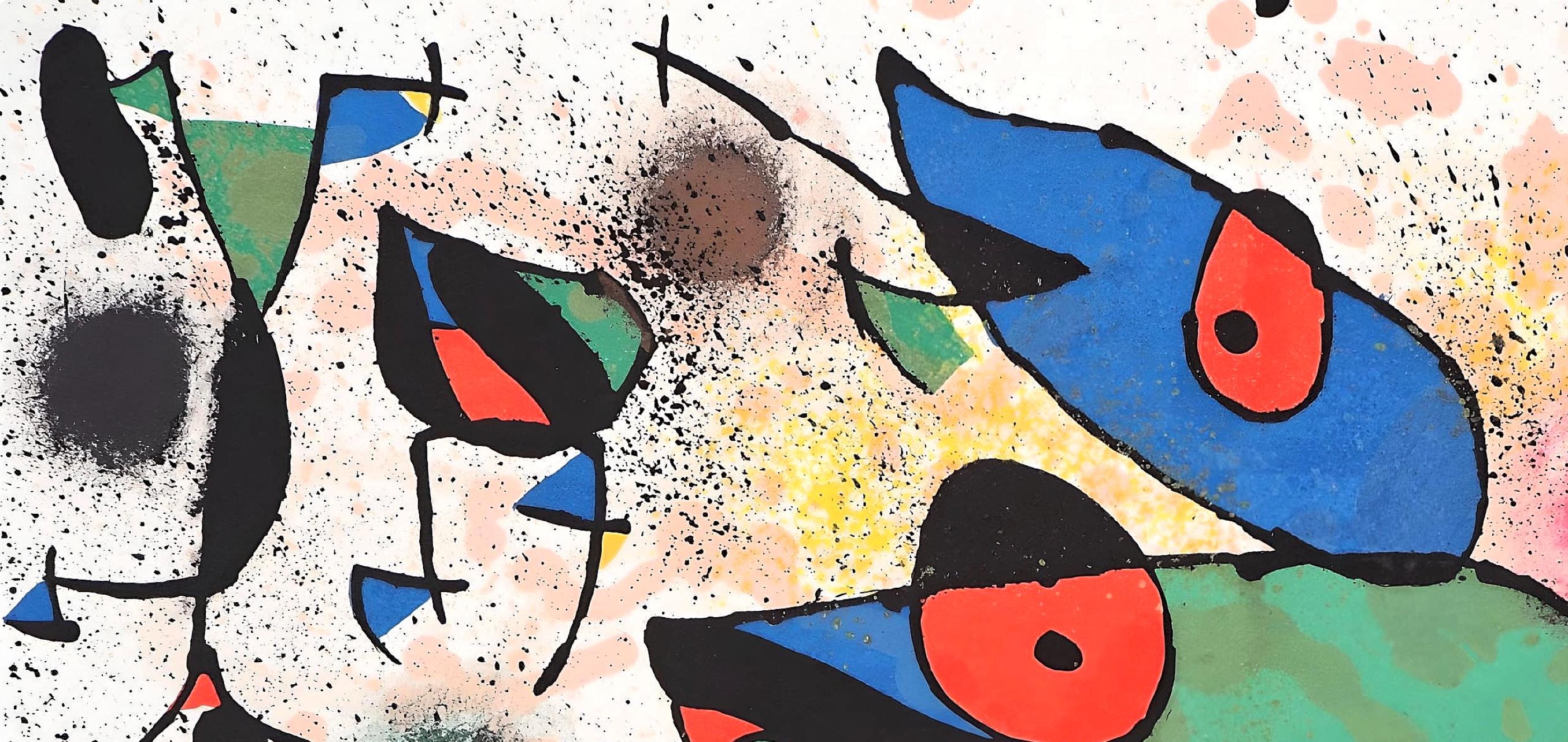 Joan Miró, Composition (Cramer 181; Mourlot 949), Limited Edition Lithograph