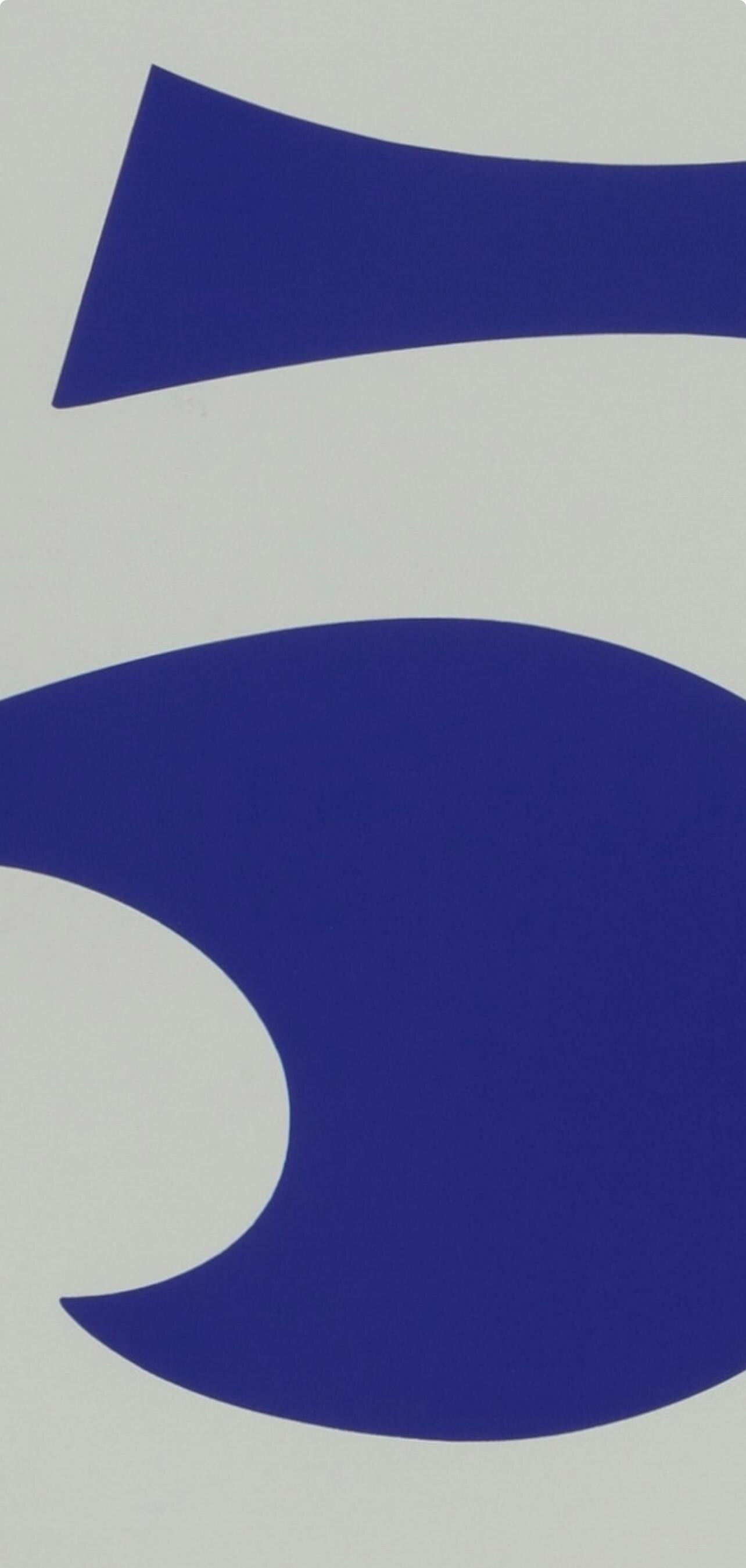 Robert Indiana, Five (Sheehan 46-55), Numbers, Limited Edition Silkscreen