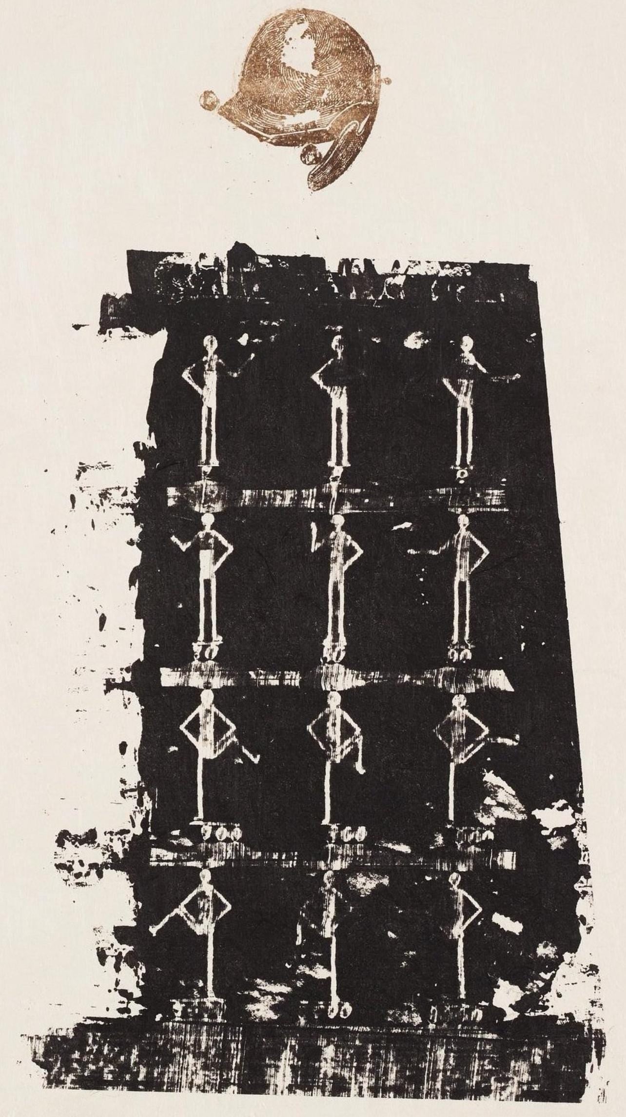 Max Ernst, Composition (Spies/Leppien 218), La Ballade du Soldat, Limited Edition Lithograph