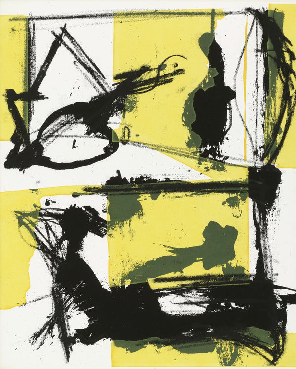 Grace Hartigan, Composition, Salute, Limited Edition Silkscreen