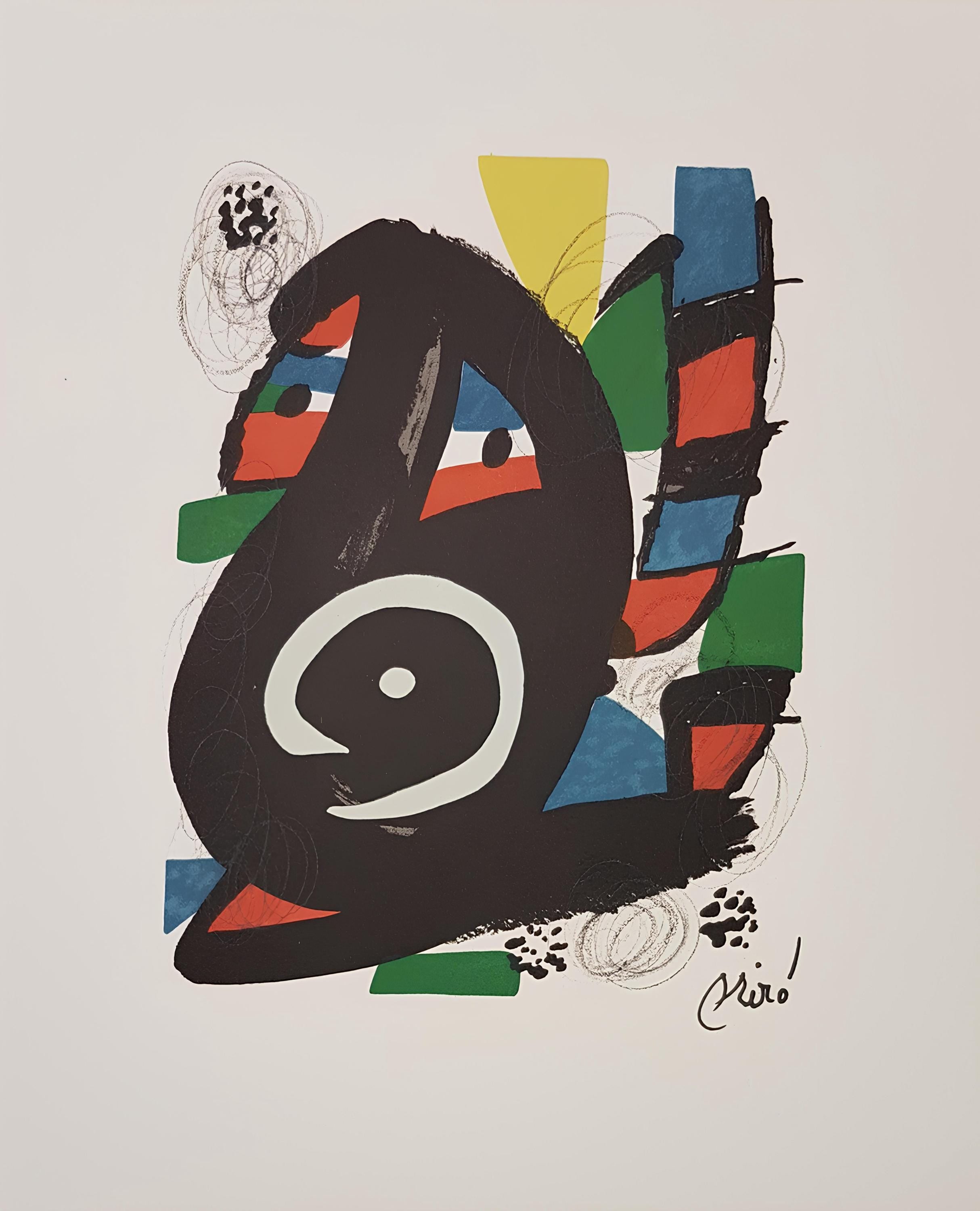 Joan Miró, Composition (Mourlot 1212-1225; Cramer 248), La mélodie acide, Limited Edition Lithograph