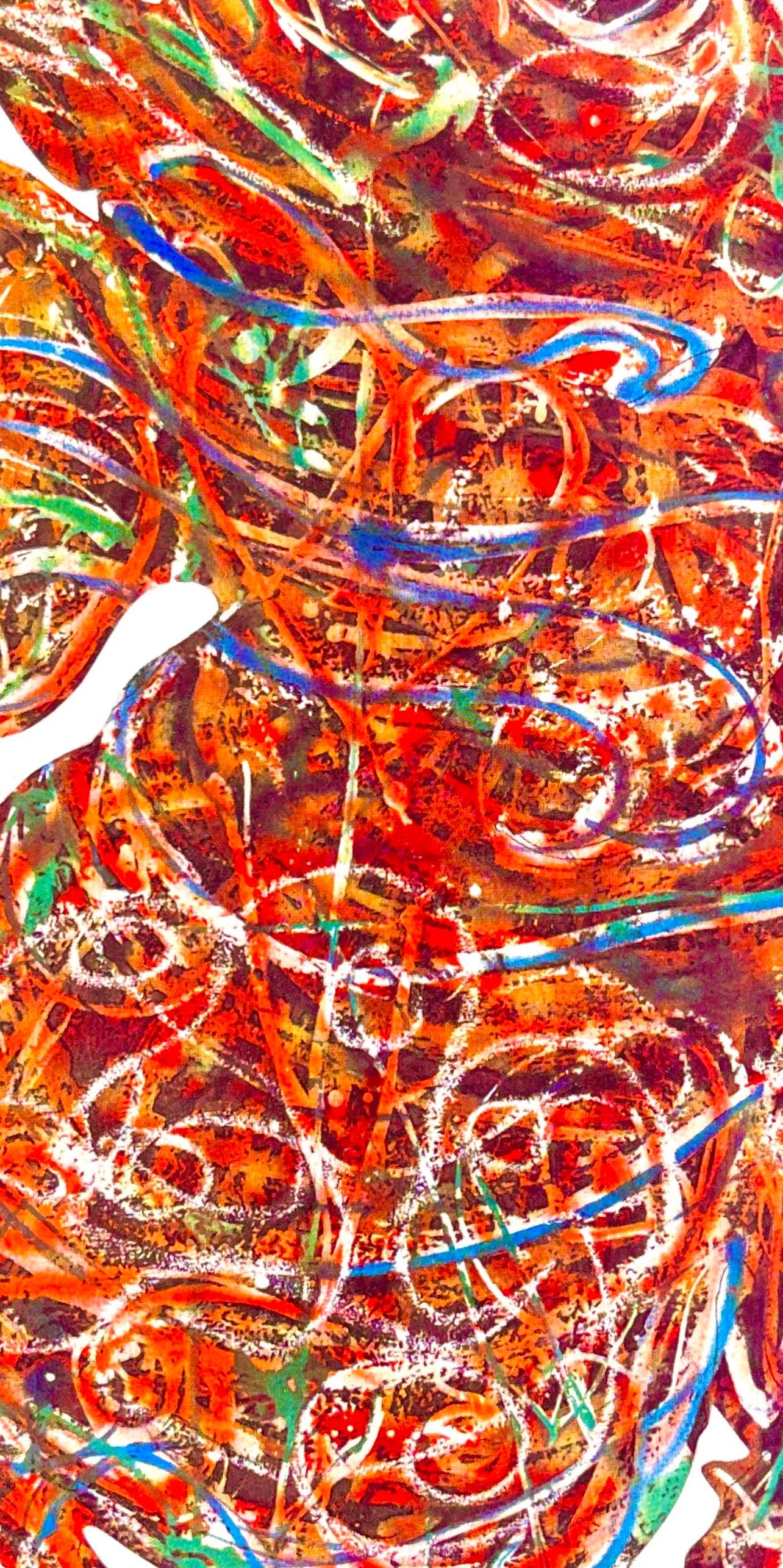 Alfonso Ossorio, Composition, Peintures initiatiques d'Alfonso Ossorio, Limited Edition Lithograph